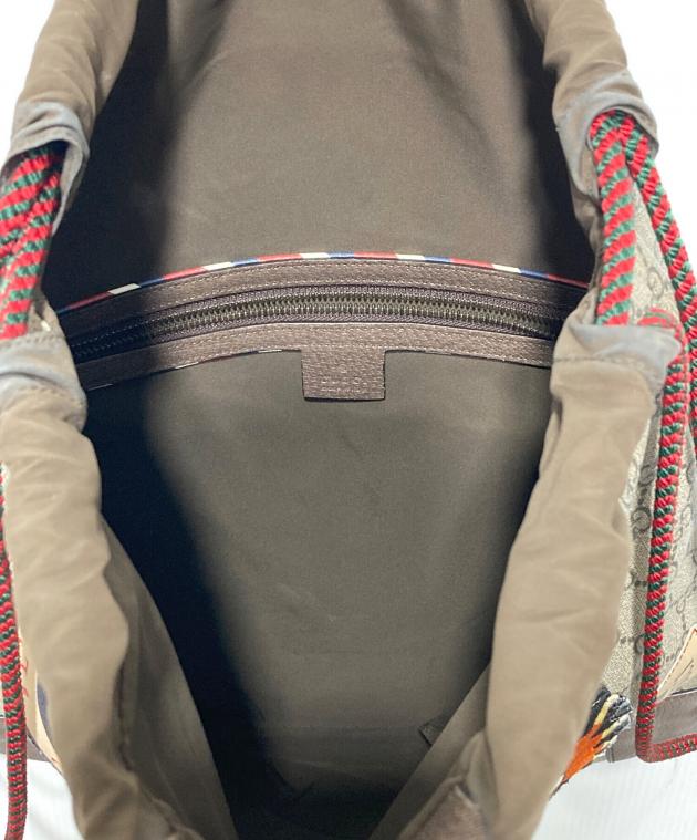 中古・古着通販】GUCCI (グッチ) GGスプリーム ドローストリング