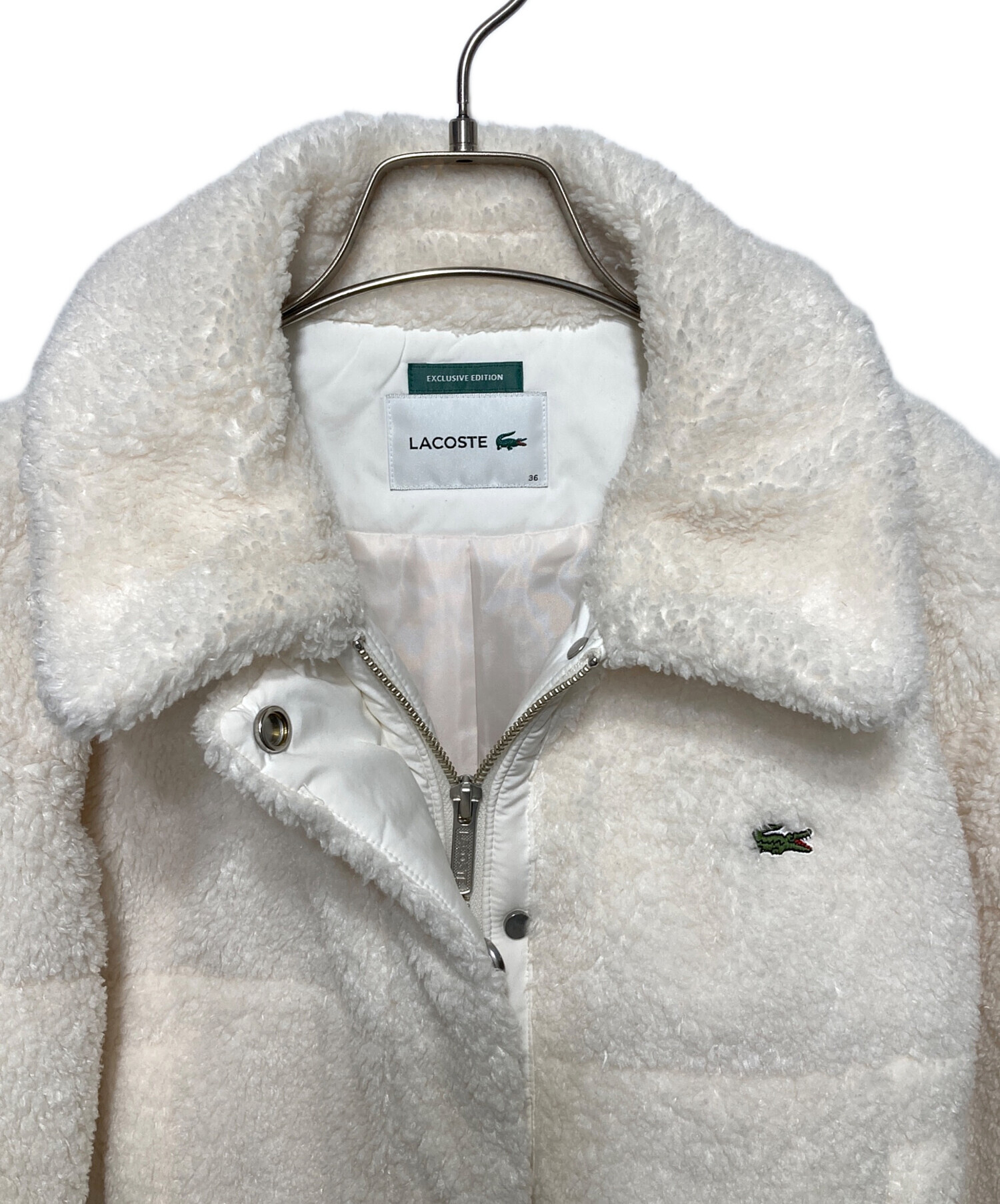 中古・古着通販】LACOSTE (ラコステ) Snidel (スナイデル) ボア 中古・古着通販】LACOSTE (ラコステ) Snidel (スナイデル) ボア