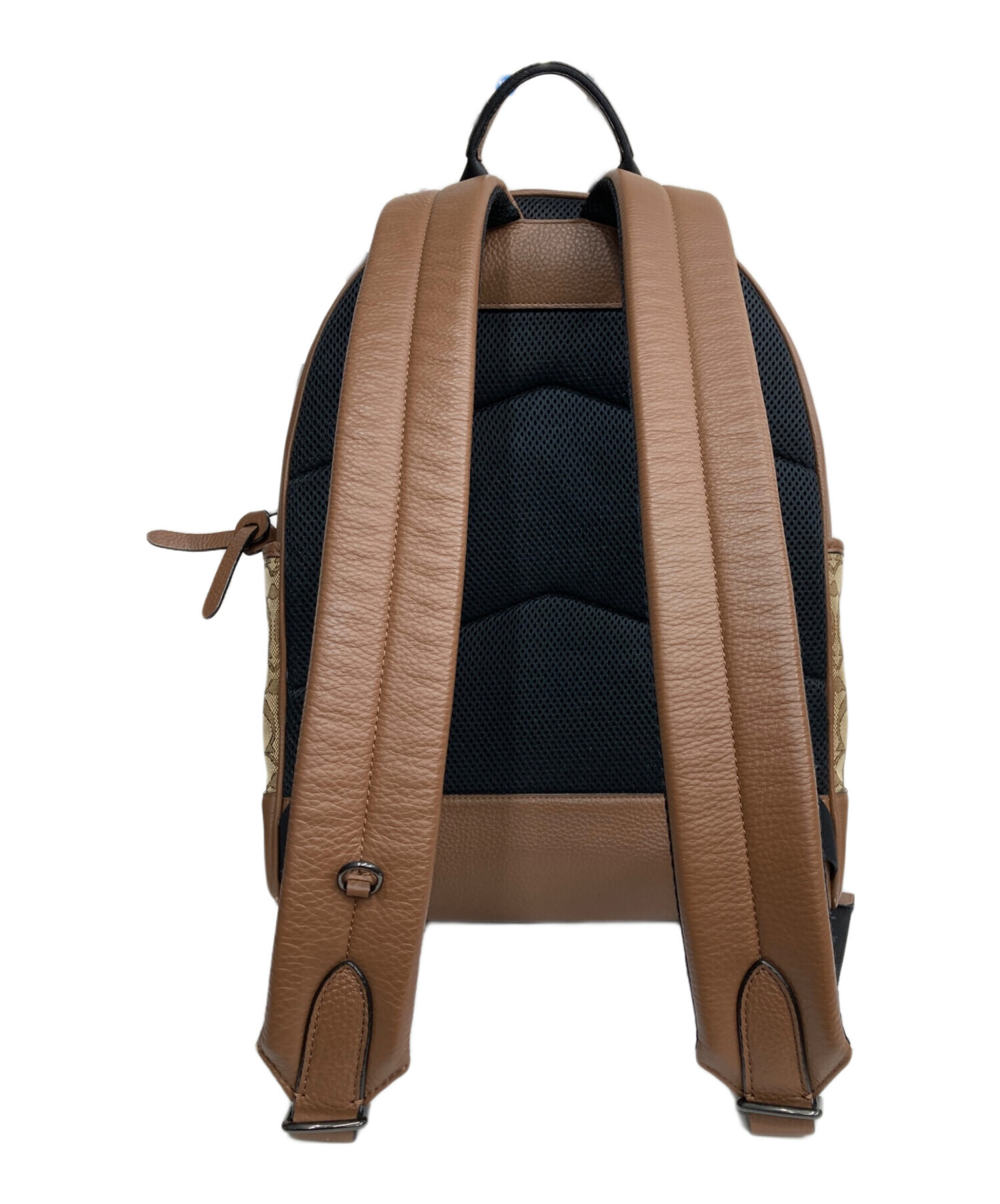 COACH】トンプソンバックパックシグネチャー ジャカードウィズヴァー