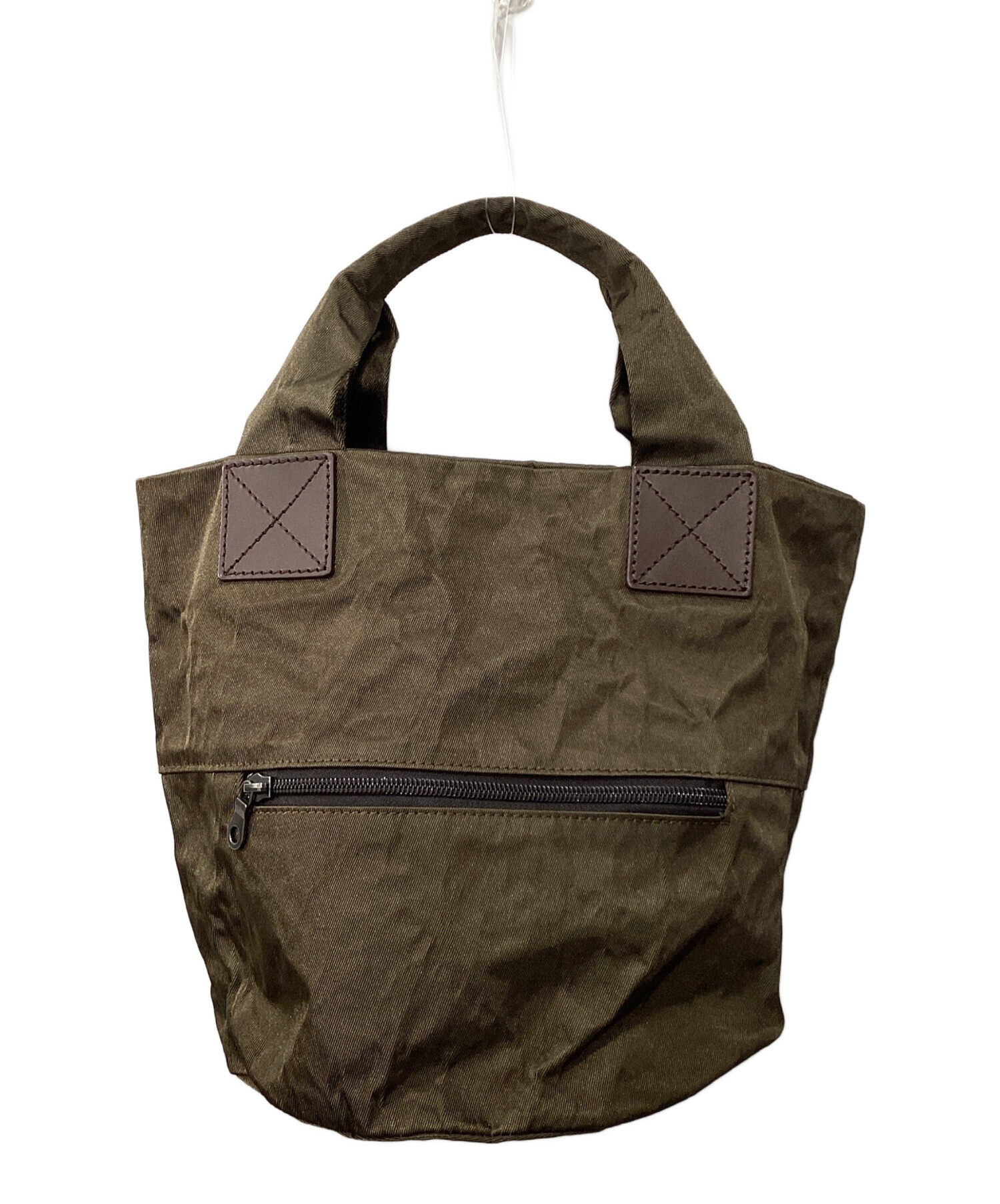 中古・古着通販】beau dessin (ボーデッサン) ハンドバッグ オリーブ 