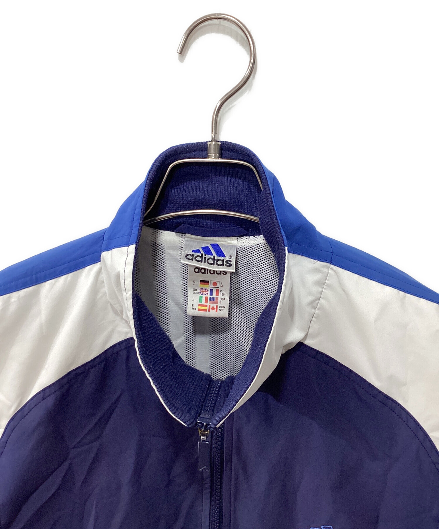 adidas 09年製 トラックジャケット M 00s ATP 復刻 ネイビー 中古・古着通販】adidas (アディダス) ATPトラックジャケット ネイビー