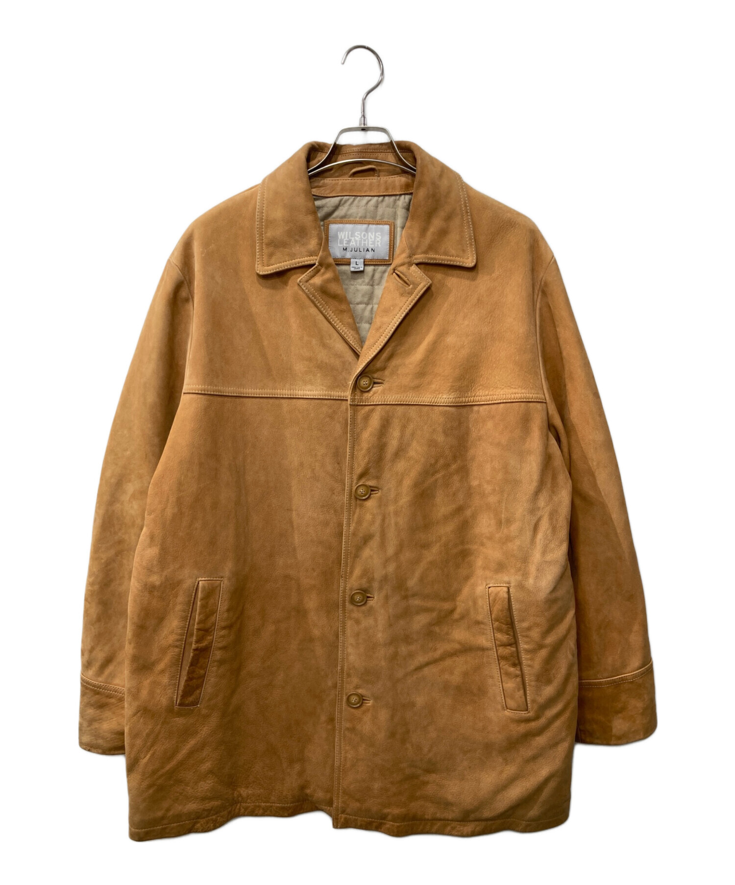 古着　WILSONSウィルソンズ スウェードジャケット　ブルゾンM.JULIAN 中古・古着通販】WILSONS LEATHER M.JULIAN (ウィルソンズ レザー