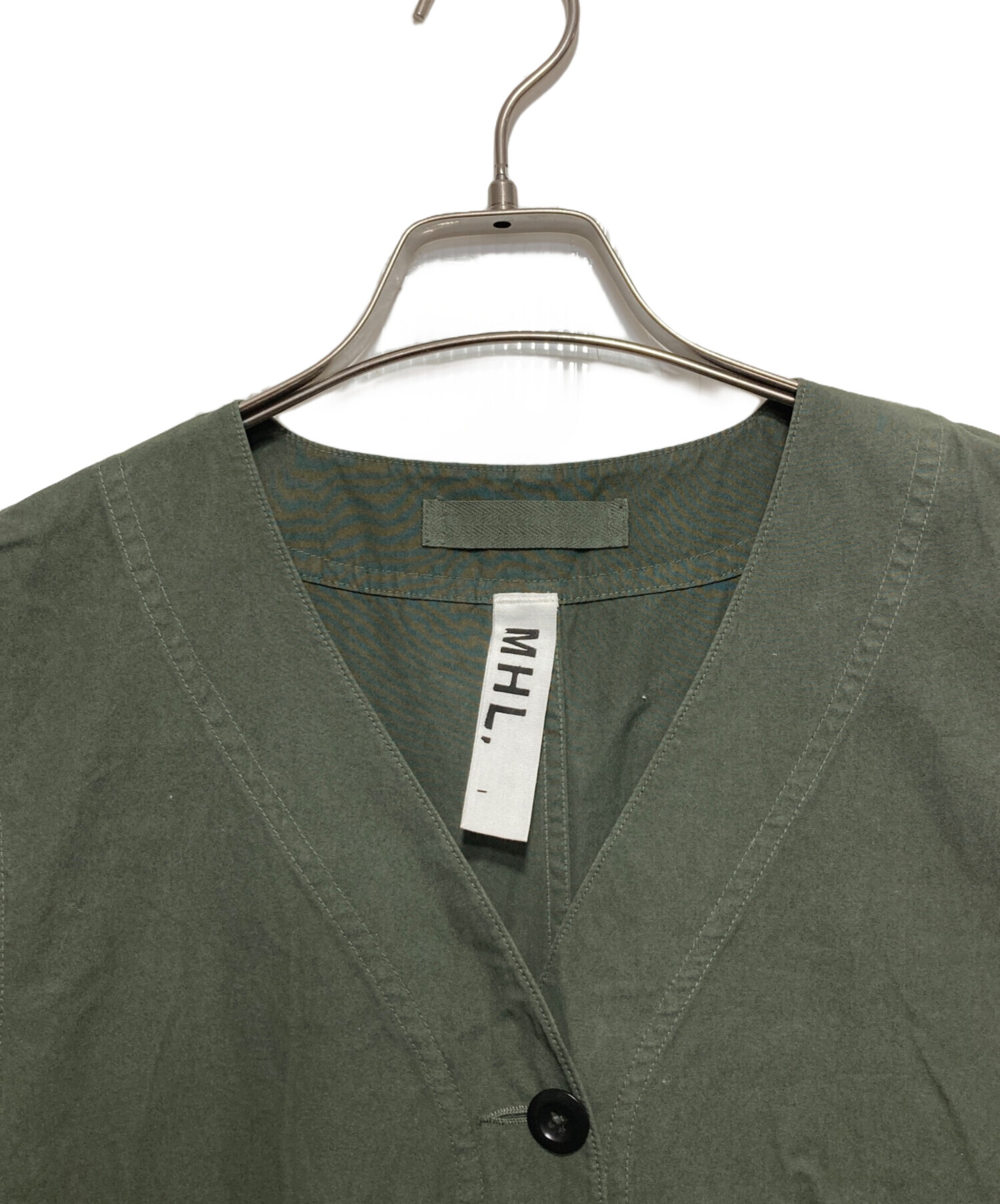 中古・古着通販】MHL (エムエイチエル) FINE COMPACT COTTON POPLIN 