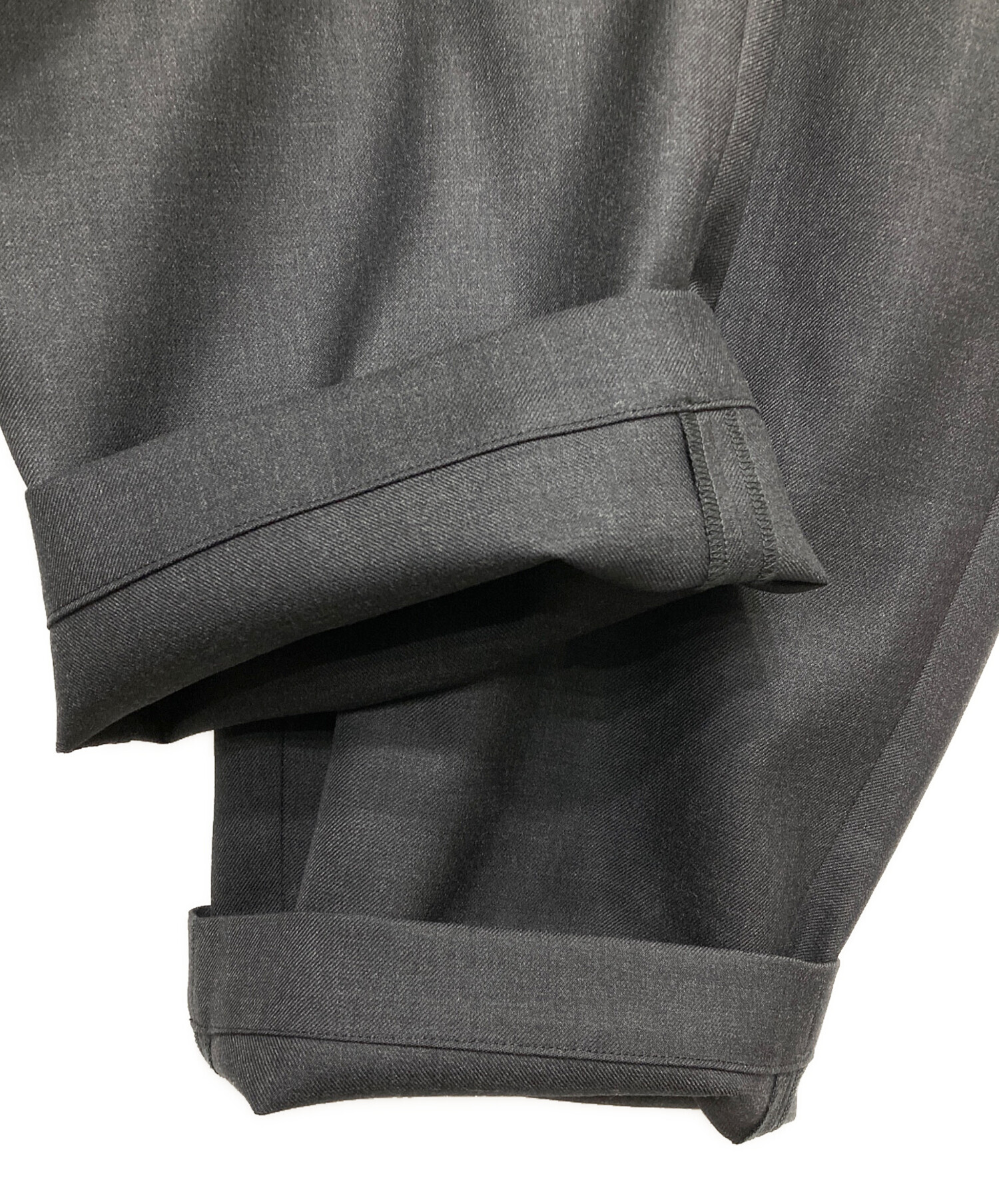 美品 Comme Des Garcons Homme ウールスラックス グレー COMME des GARCONS HOMME / コムデギャルソン オム 70s〜80s デカオム