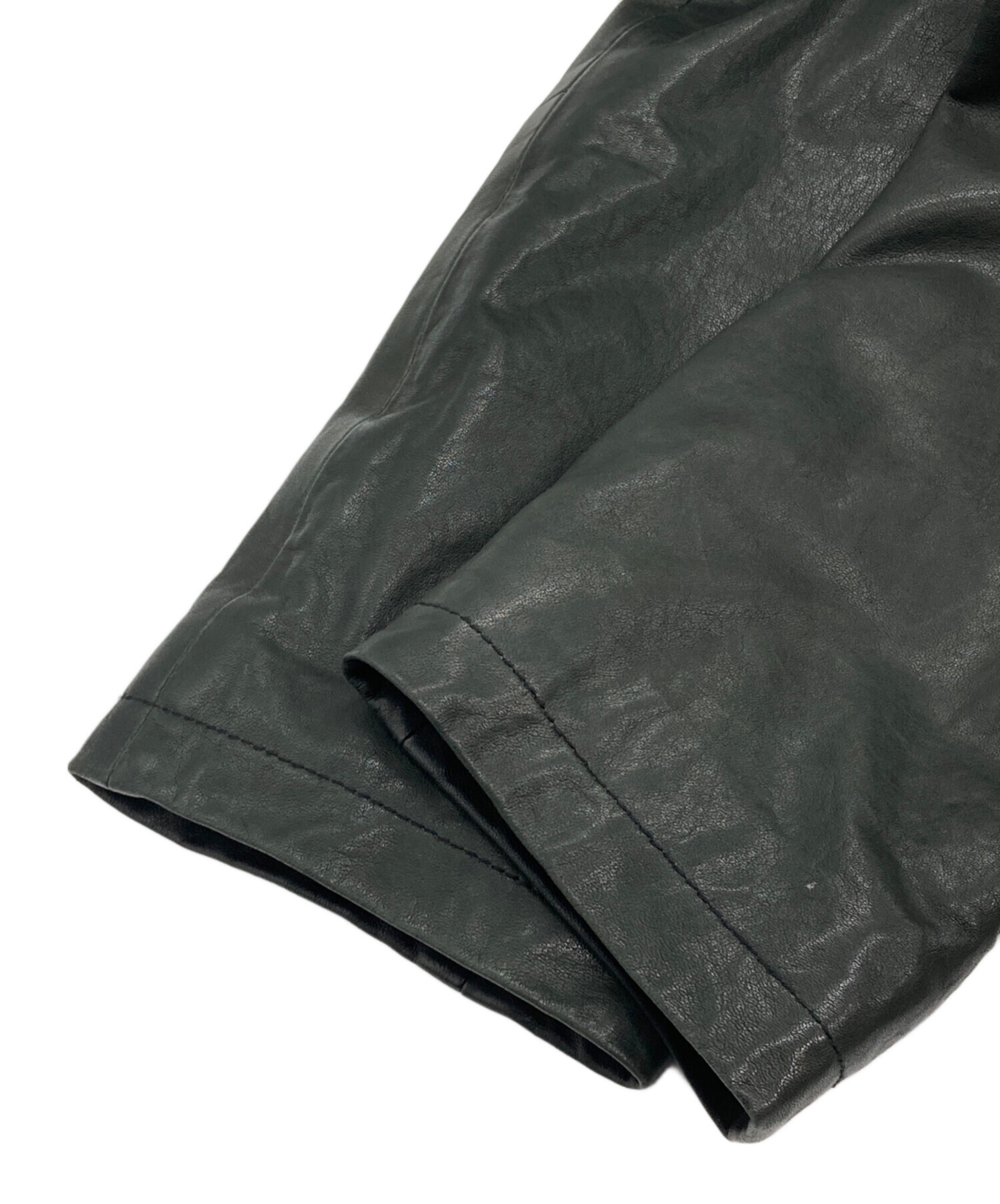 【ミラノ購入】EMPORIO ARMANI ラムレザー2010 アーカイブ 中古・古着通販】ARMANI COLLEZIONI (アルマーニ コレツィオーニ
