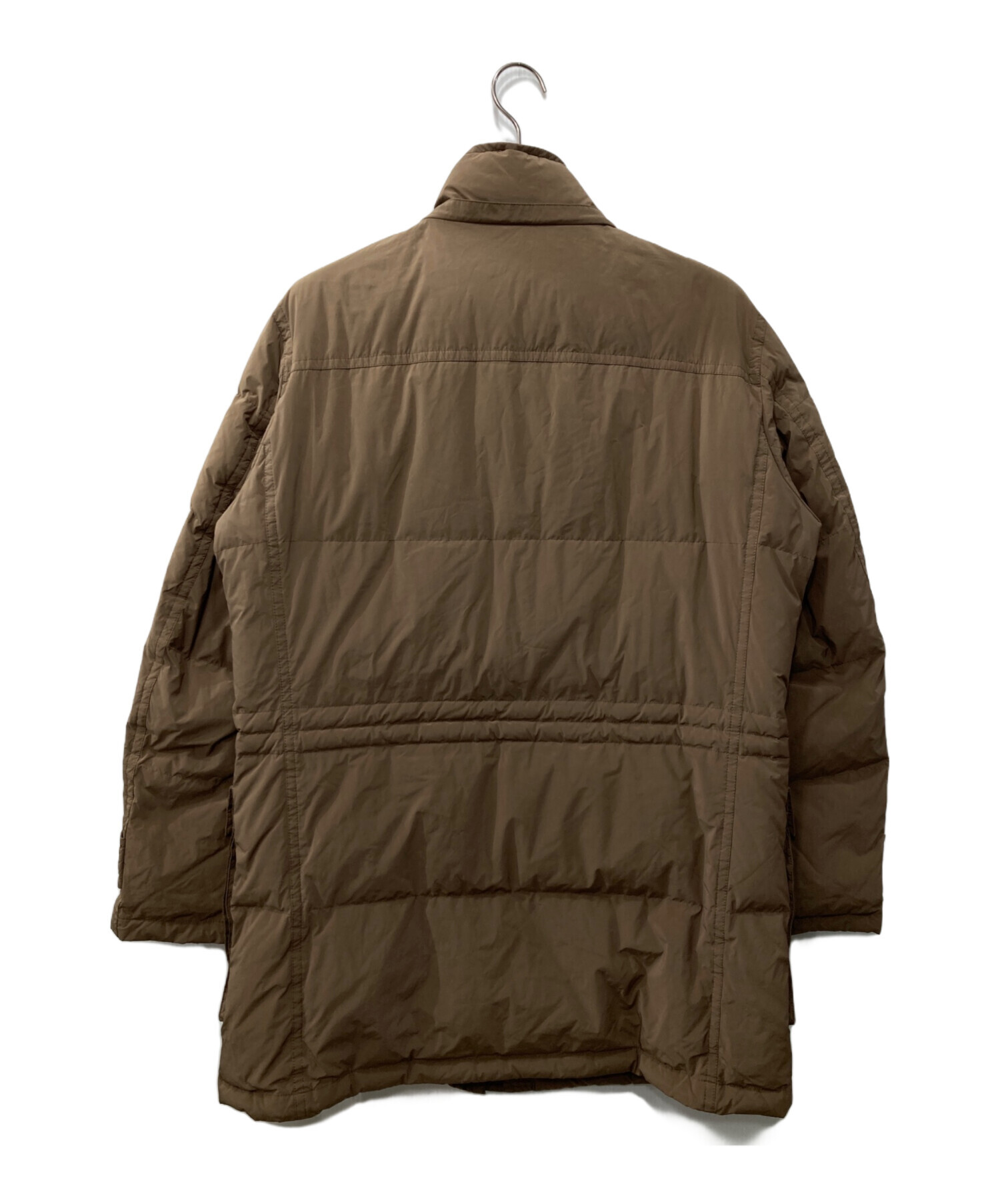 バーバリーロンドン　ダウンジャケット　大きいサイズ　44　こげ茶色　フード欠品 中古・古着通販】BURBERRY LONDON (バーバリーロンドン) ダウンコート