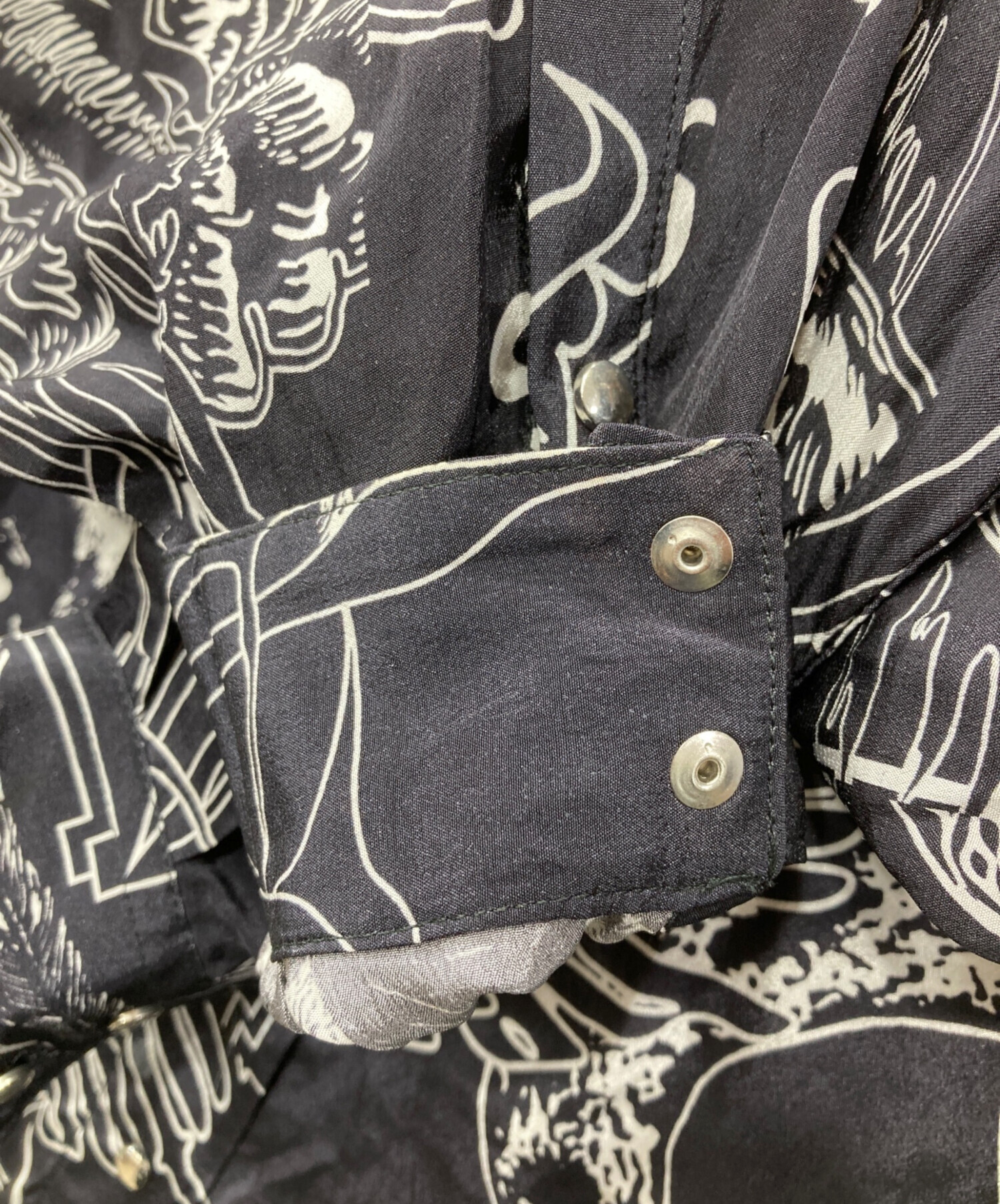 中古・古着通販】DIESEL (ディーゼル) レーヨンシャツワンピース