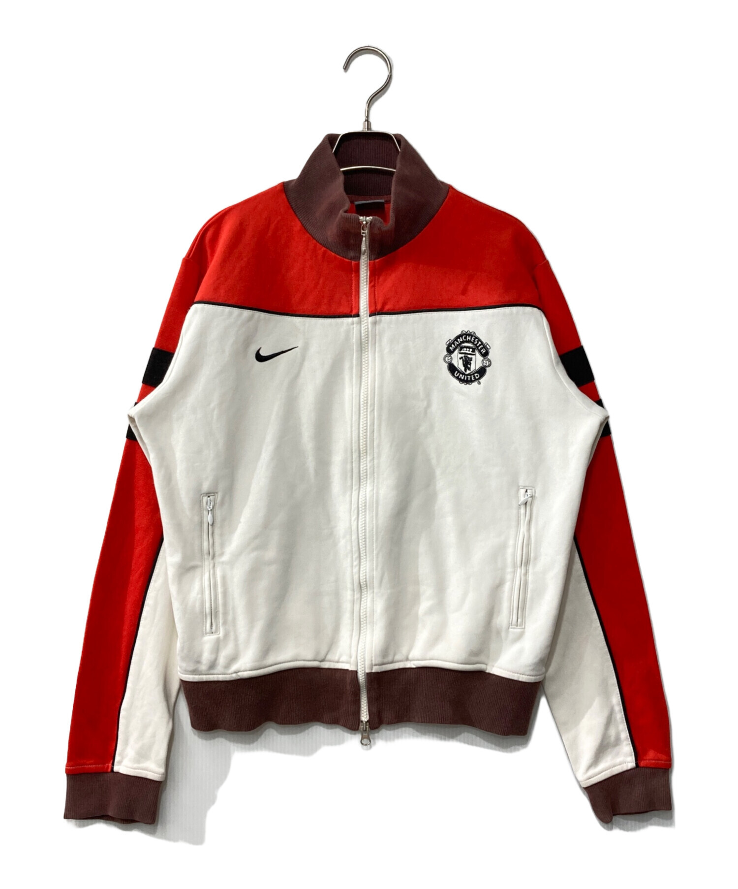 希少品 Nike 00s マンチェスター・ユナイテッド トラックジャケット L 超絶レア 00s NIKE マンチェスターユナイテッド トラックジャケット L