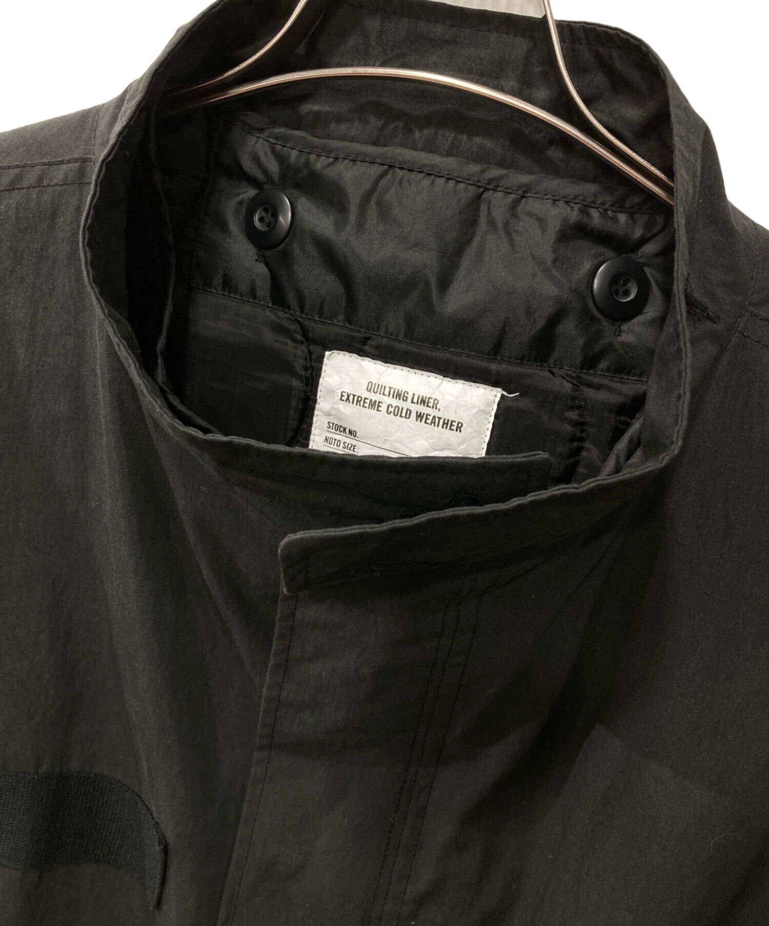 FREAK'S STORE ブラック モッズコート F21-TKF-25 中古・古着通販】FREAK'S STORE (フリークスストア) ライナー付モッズ