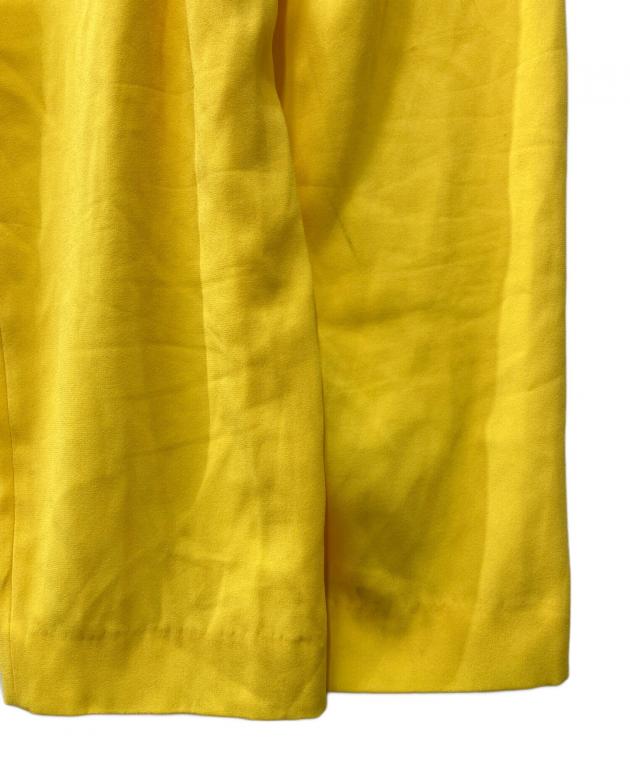 中古・古着通販】KENZO (ケンゾー) スラックス イエロー サイズ:36