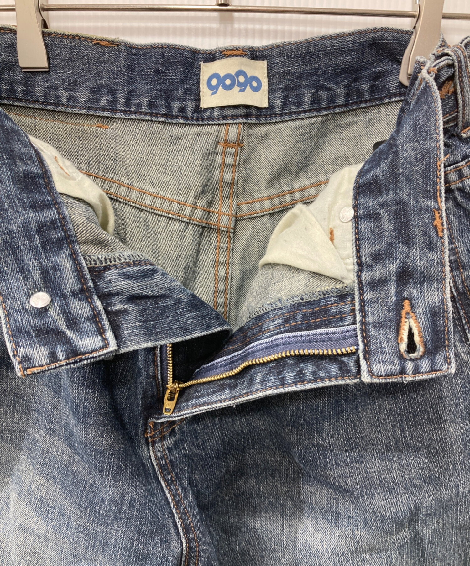 中古・古着通販】9090 (9090) King Logo Slub Denim Buggy Pants
