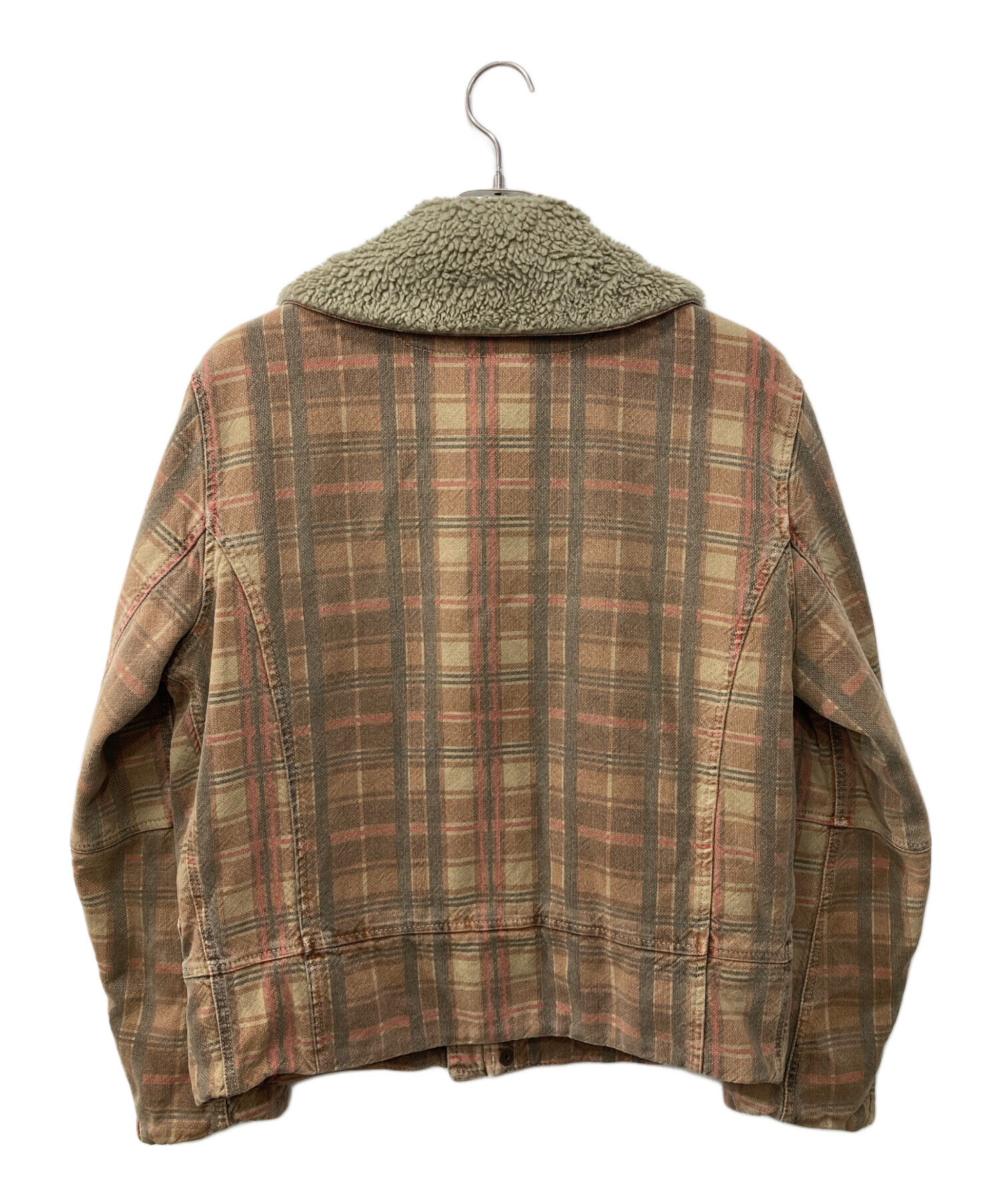 中古・古着通販】DIESEL (ディーゼル) 90s 襟ボアジャケット ブラウン 