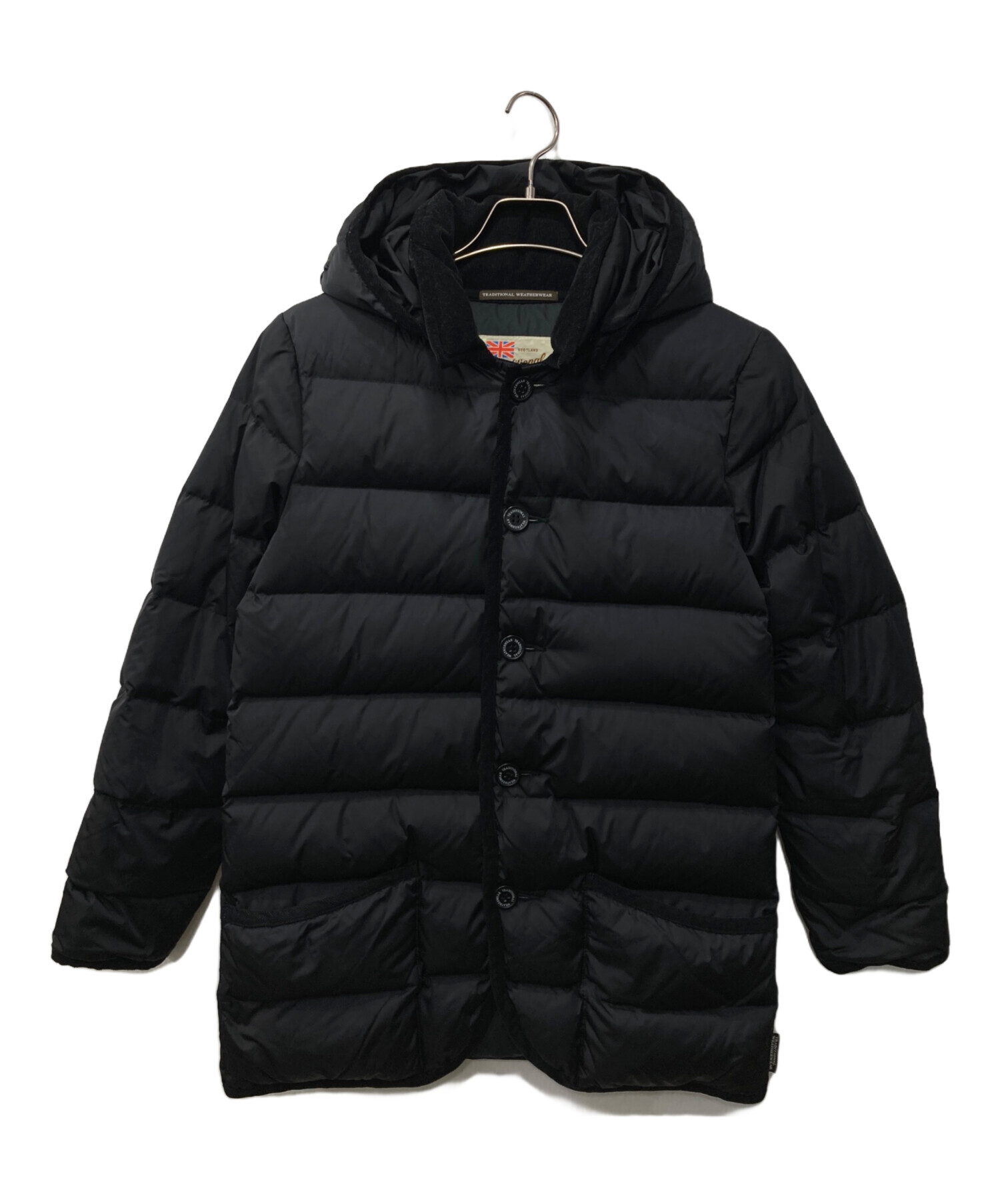 TRADITIONAL WEATHERWEAR BLACK ポンチョ トラディショナル ウェザー