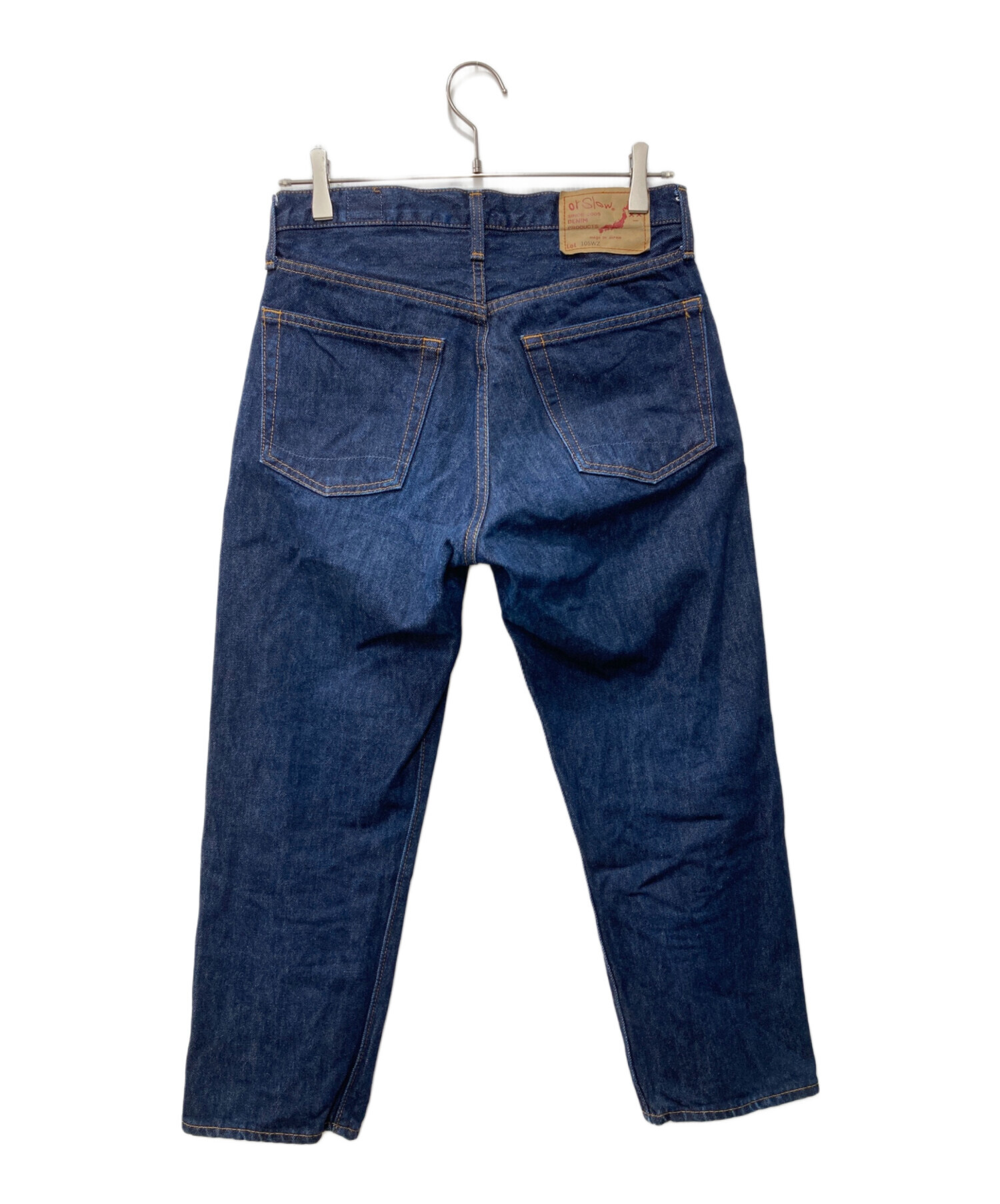 中古・古着通販】orSlow (オアスロウ) デニムパンツ インディゴ サイズ 