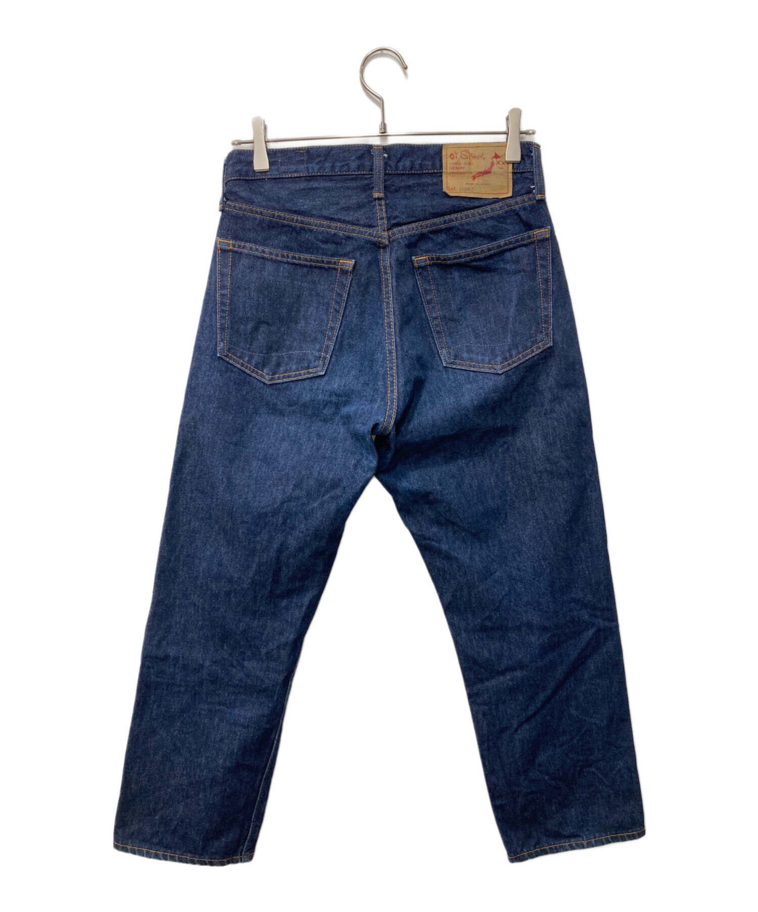 中古・古着通販】orSlow (オアスロウ) デニムパンツ インディゴ サイズ 