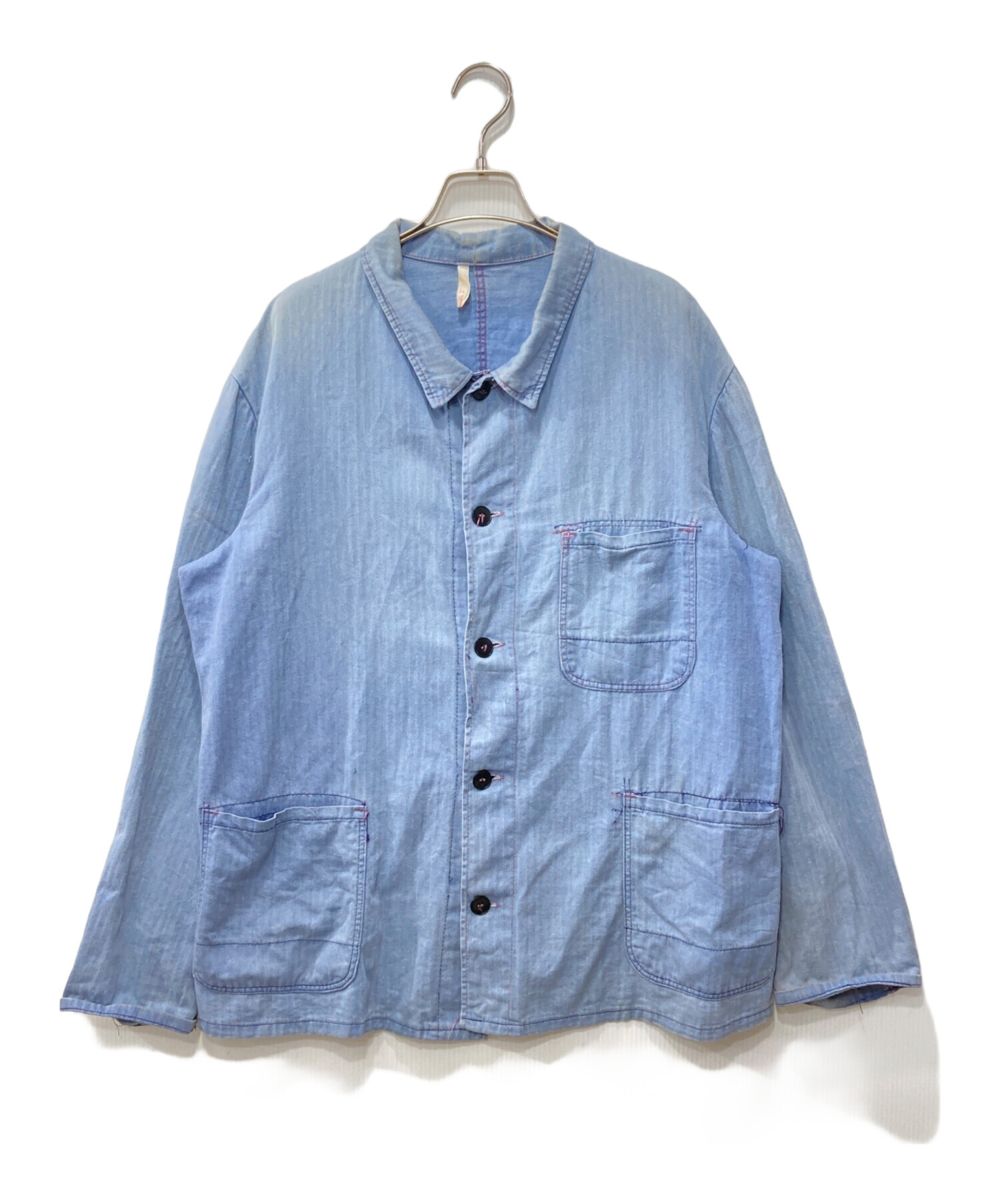 中古・古着通販】SANFOR (サンフォー) ヘリンボーンカバーオール