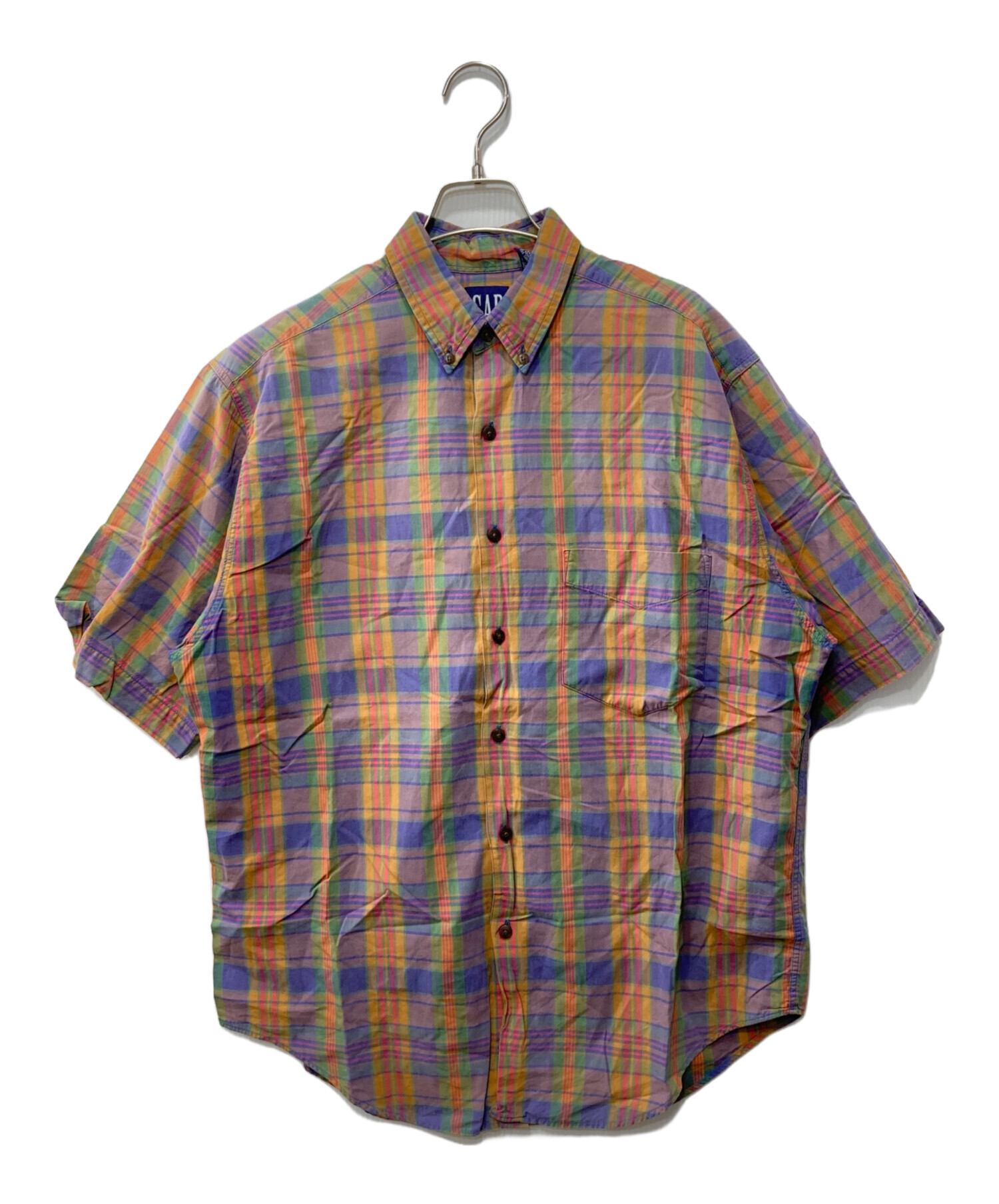 gap オールドギャップ 古着 玉虫 ドレスシャツ 大きめ 8 GAP - gap オールドギャップ 古着 玉虫 ドレスシャツ 大きめ 8 の通販