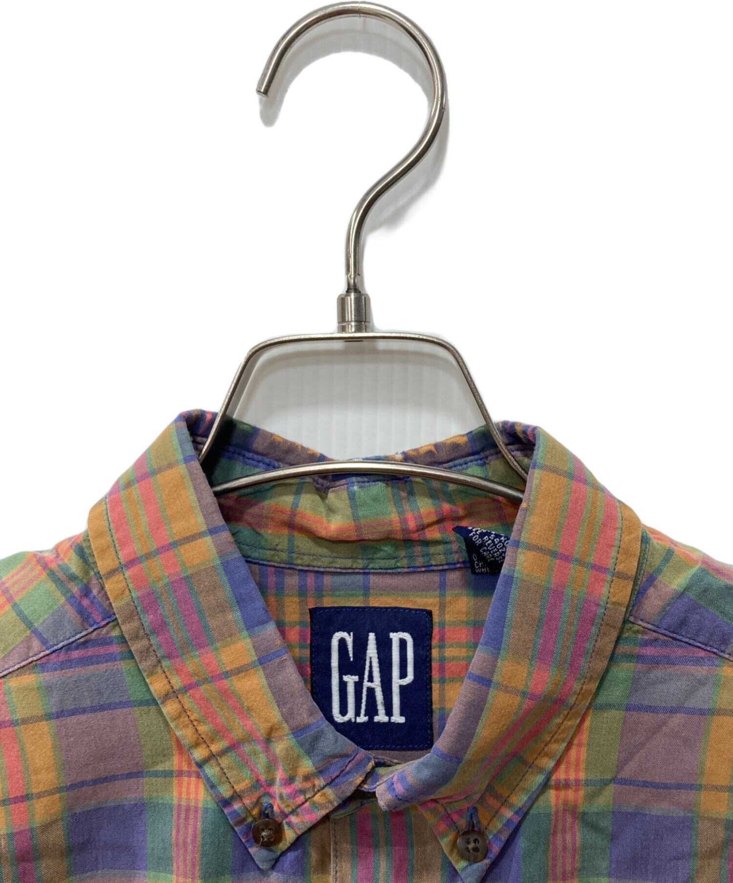 中古・古着通販】OLD GAP (オールドギャップ) チェックシャツ マルチ