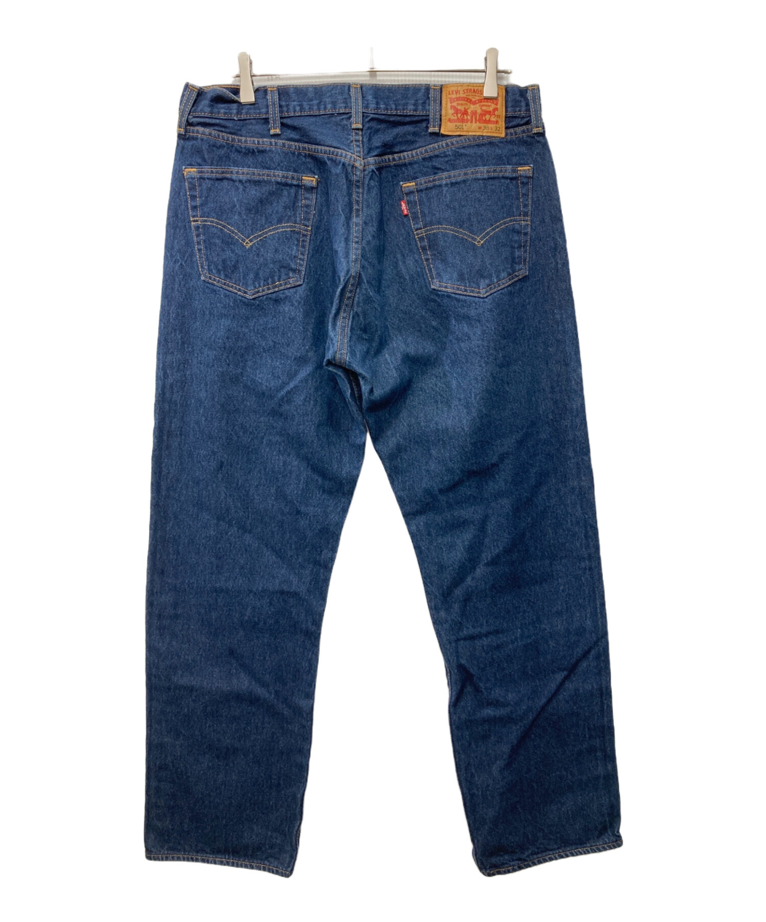 LEVIS 501XX デニムパンツ インディゴブルー 38インチ 中古・古着通販】LEVI'S (リーバイス) 501デニムパンツ インディゴ