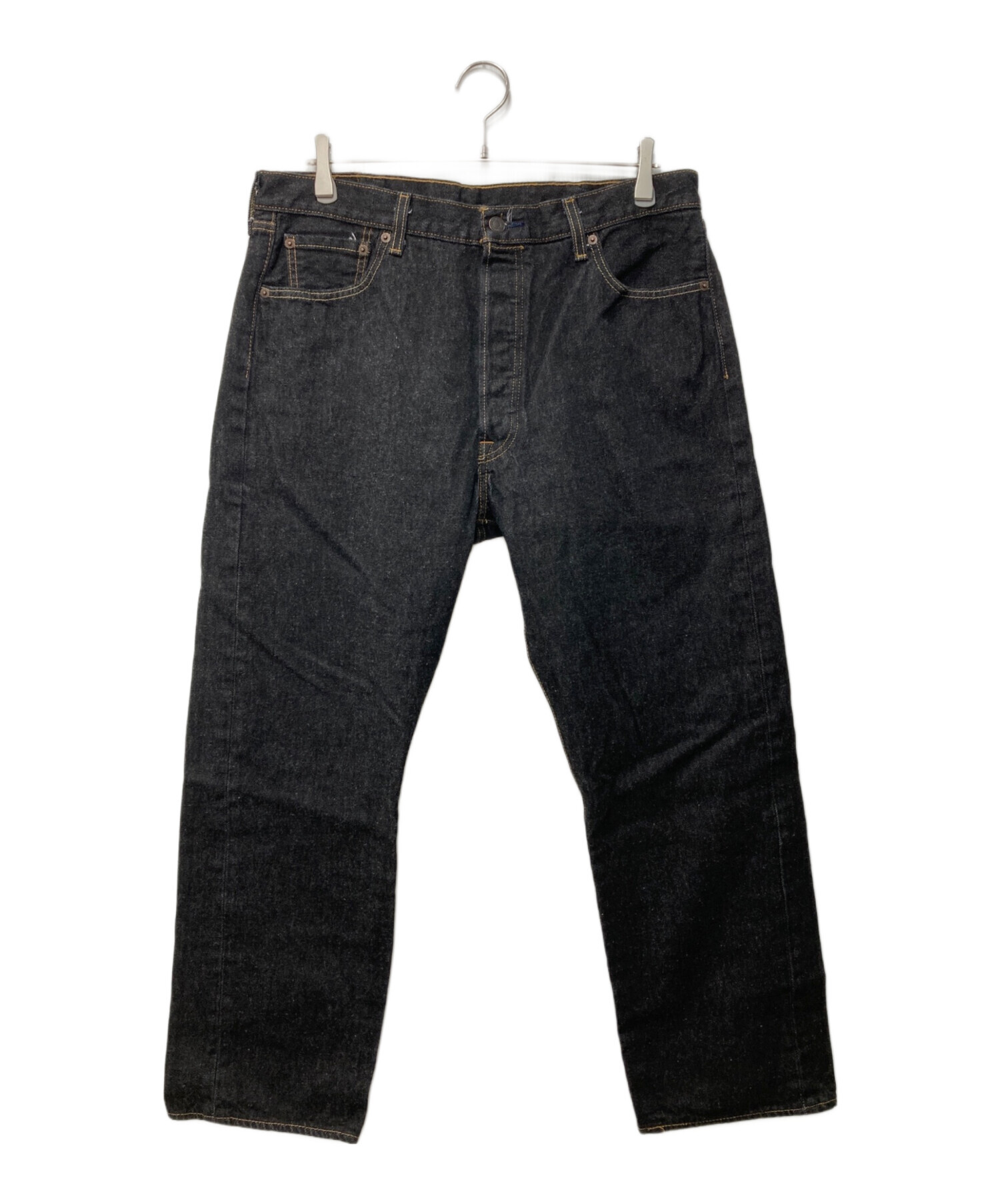 中古・古着通販】LEVI'S (リーバイス) 501ブラックデニム ブラック