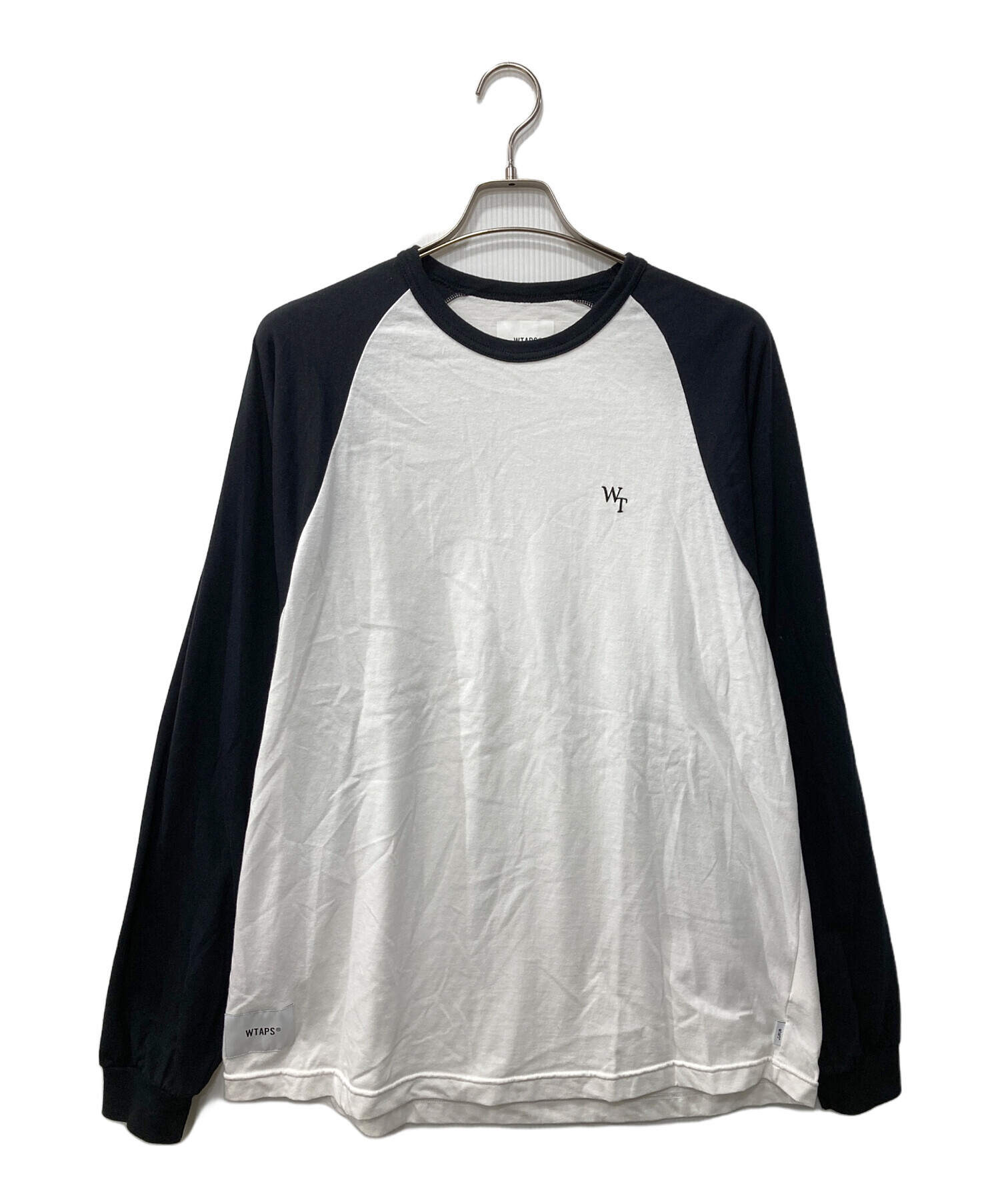 中古・古着通販】WTAPS (ダブルタップス) ラグランTシャツ ホワイト