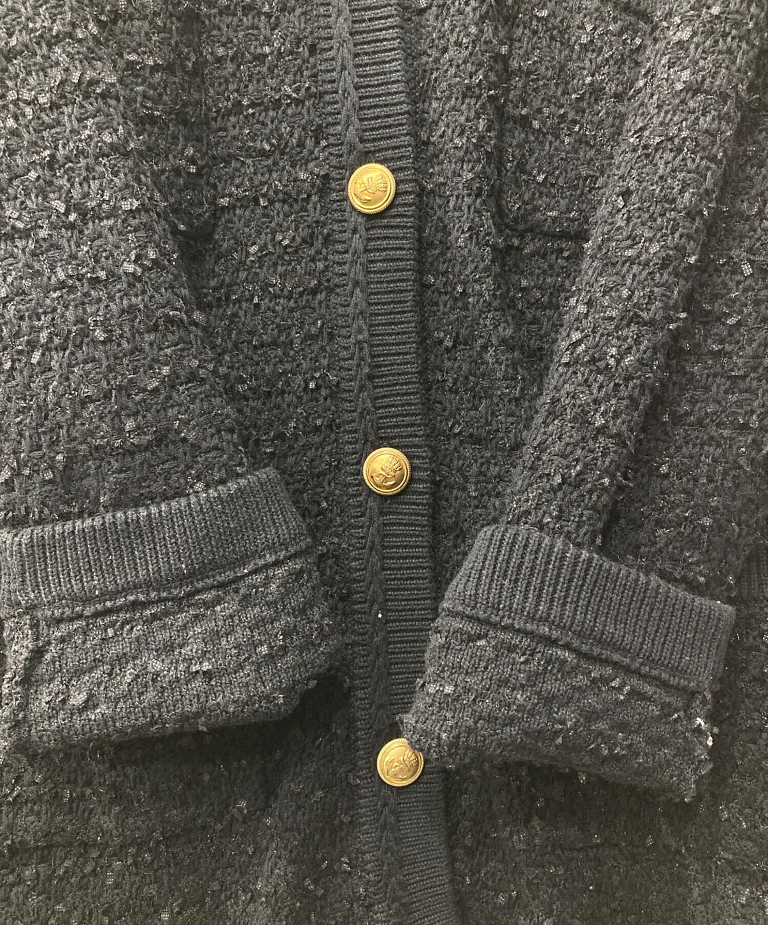 美品 ジャーナルスタンダードレリューム TWEEDYニットジャケット 金ボダン 中古・古着通販】JOURNAL STANDARD relume (ジャーナルスタンダード