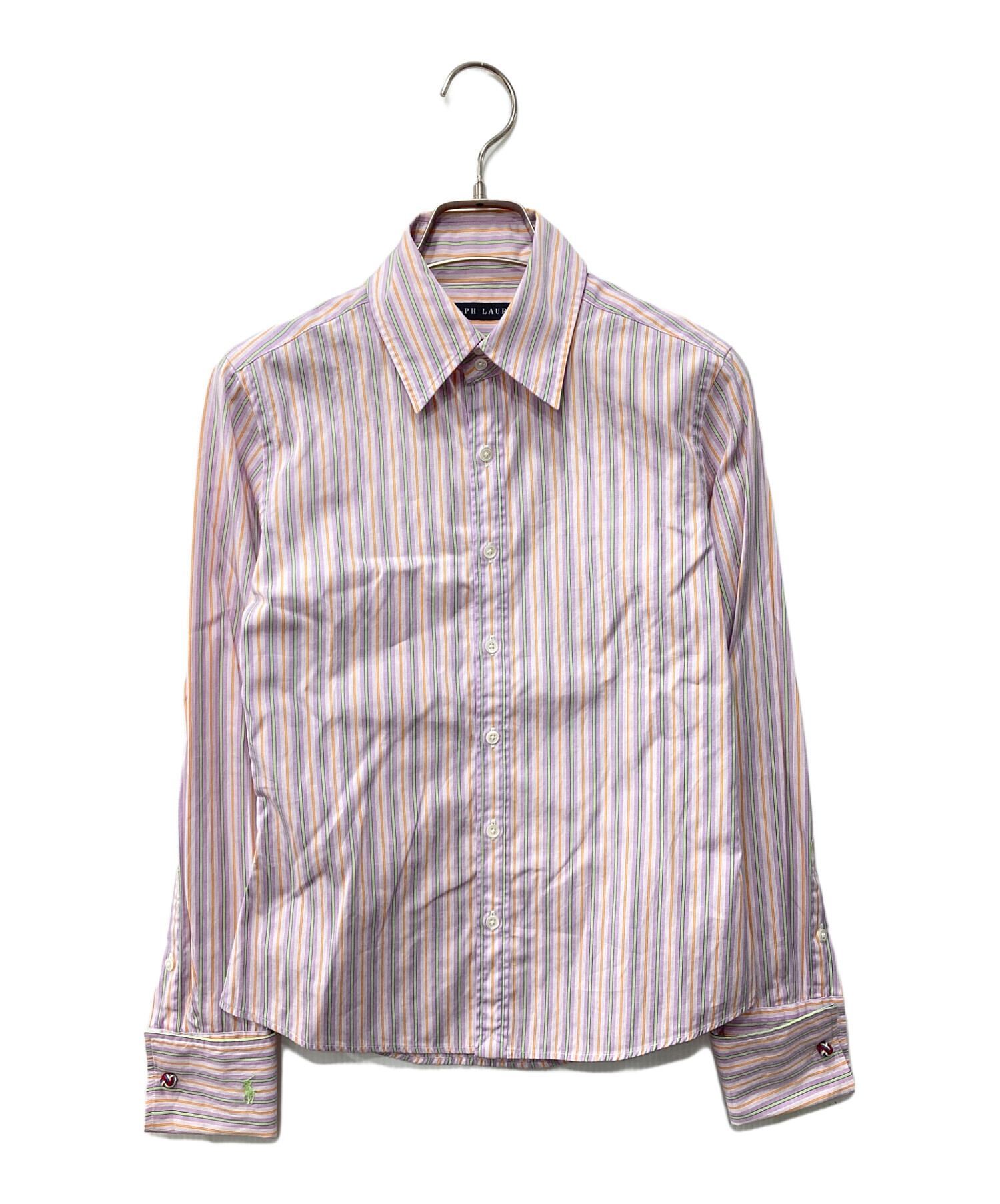 中古・古着通販】RALPH LAUREN (ラルフローレン) ストライプシャツ 