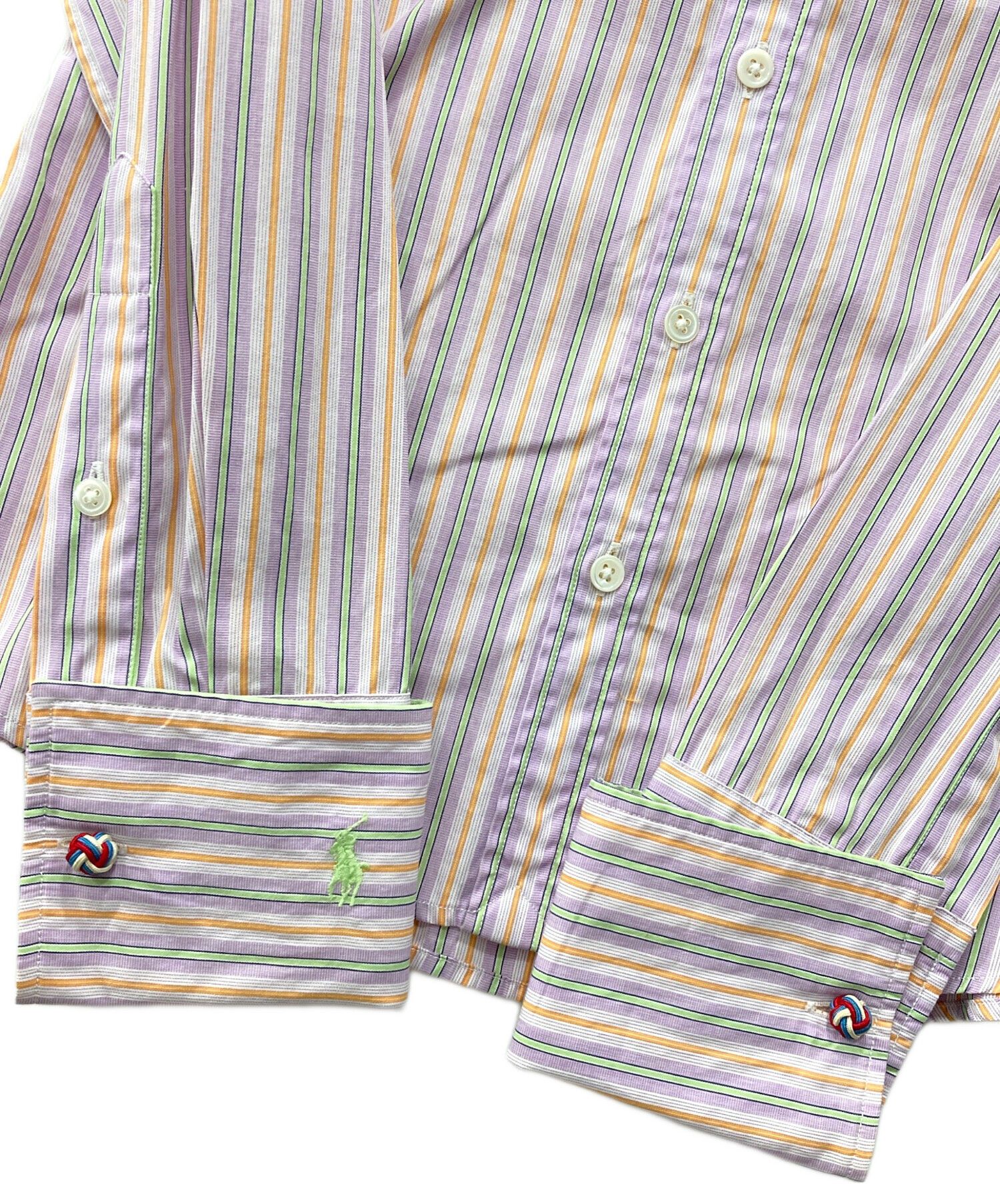 中古・古着通販】RALPH LAUREN (ラルフローレン) ストライプシャツ 