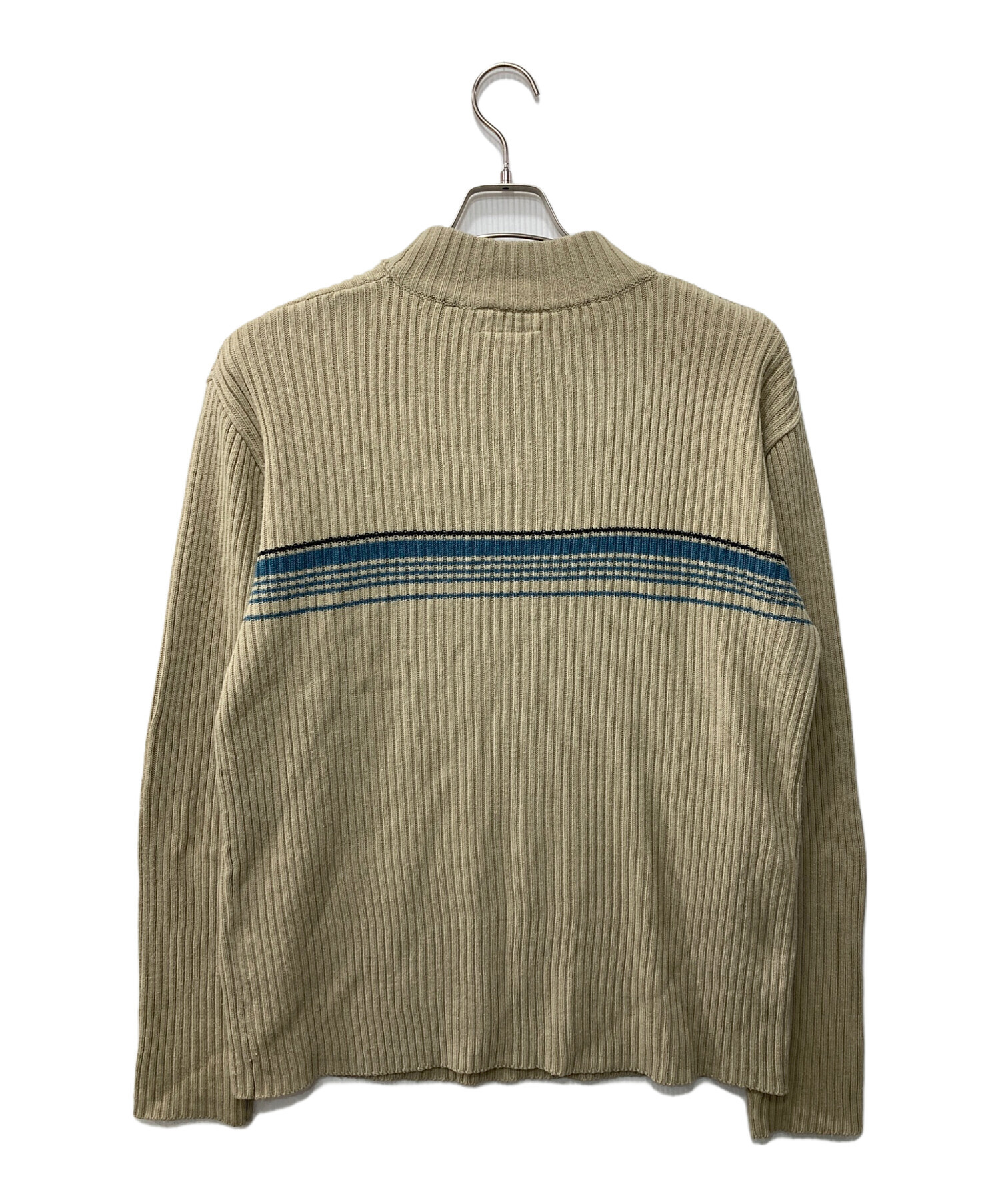 80年代初期 フレラコ ロングスリーブ ベージュ サイズ6 LACOSTE 中古・古着通販】LACOSTE (ラコステ) ニット ベージュ サイズ:XL