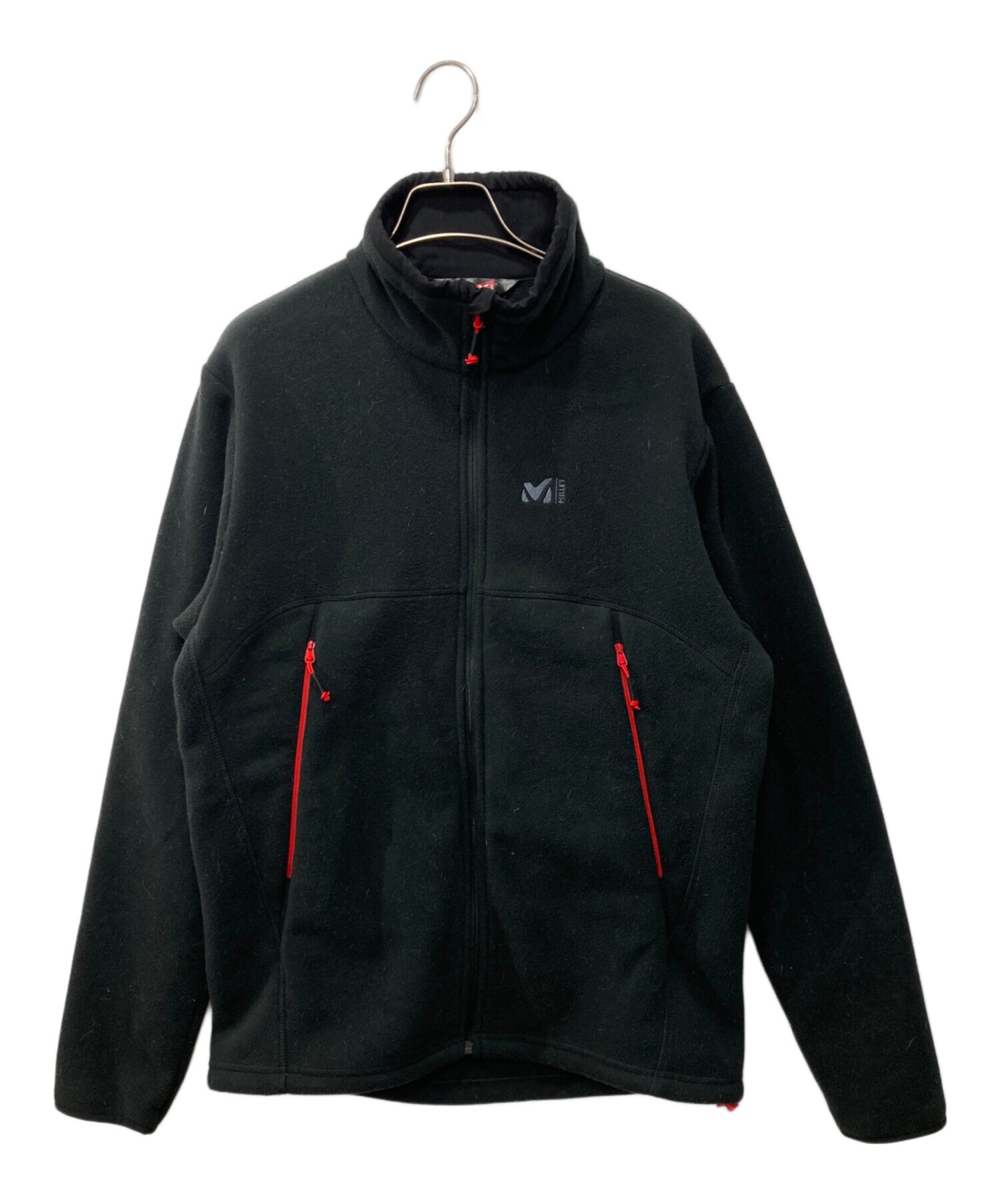 中古・古着通販】MILLET (ミレー) フリースジャケット ブラック サイズ 