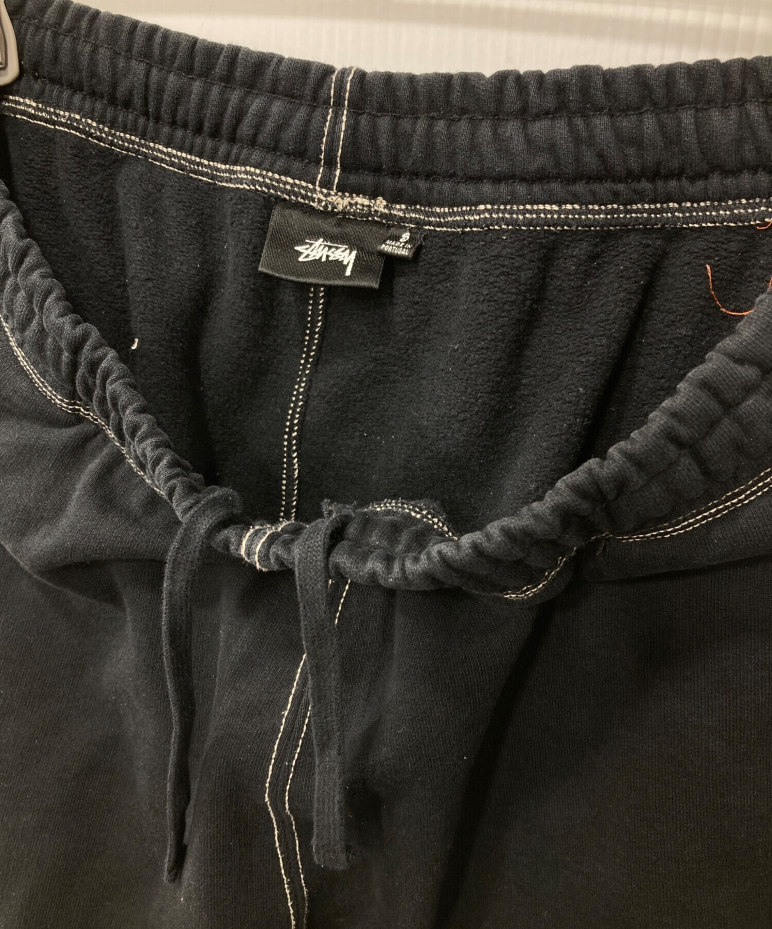 中古・古着通販】stussy (ステューシー) Contrast Stitch Label Sweat 