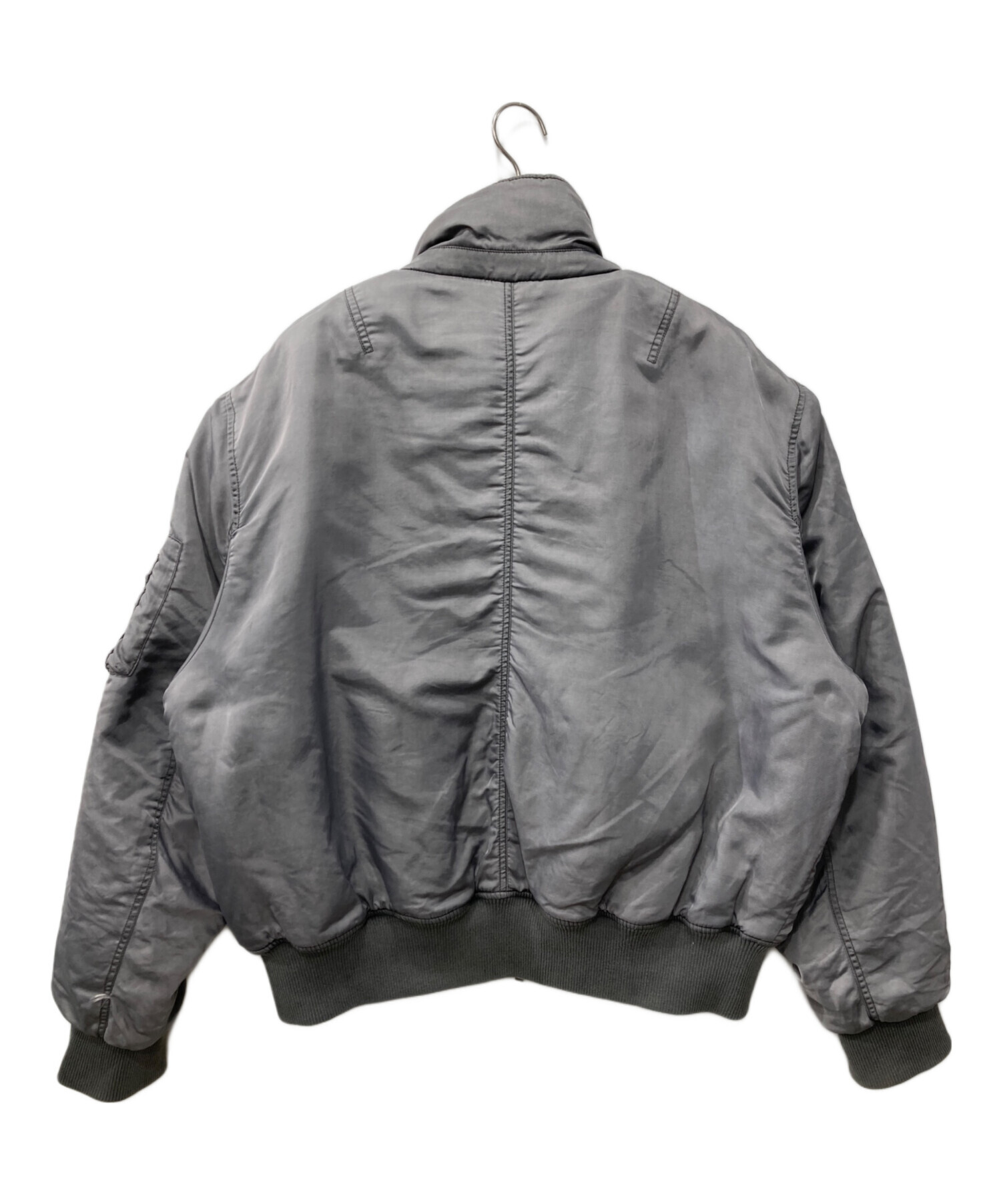 中古・古着通販】ZARA (ザラ) フライトジャケット グレー サイズ:L 