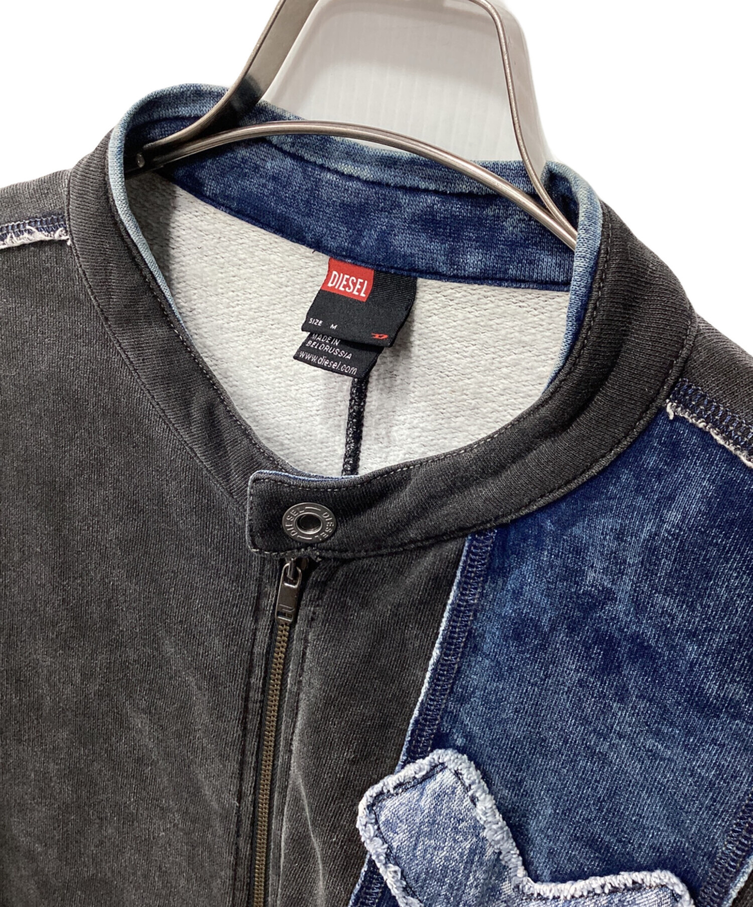 中古・古着通販】DIESEL (ディーゼル) 00s/ダメージ加工スウェット 