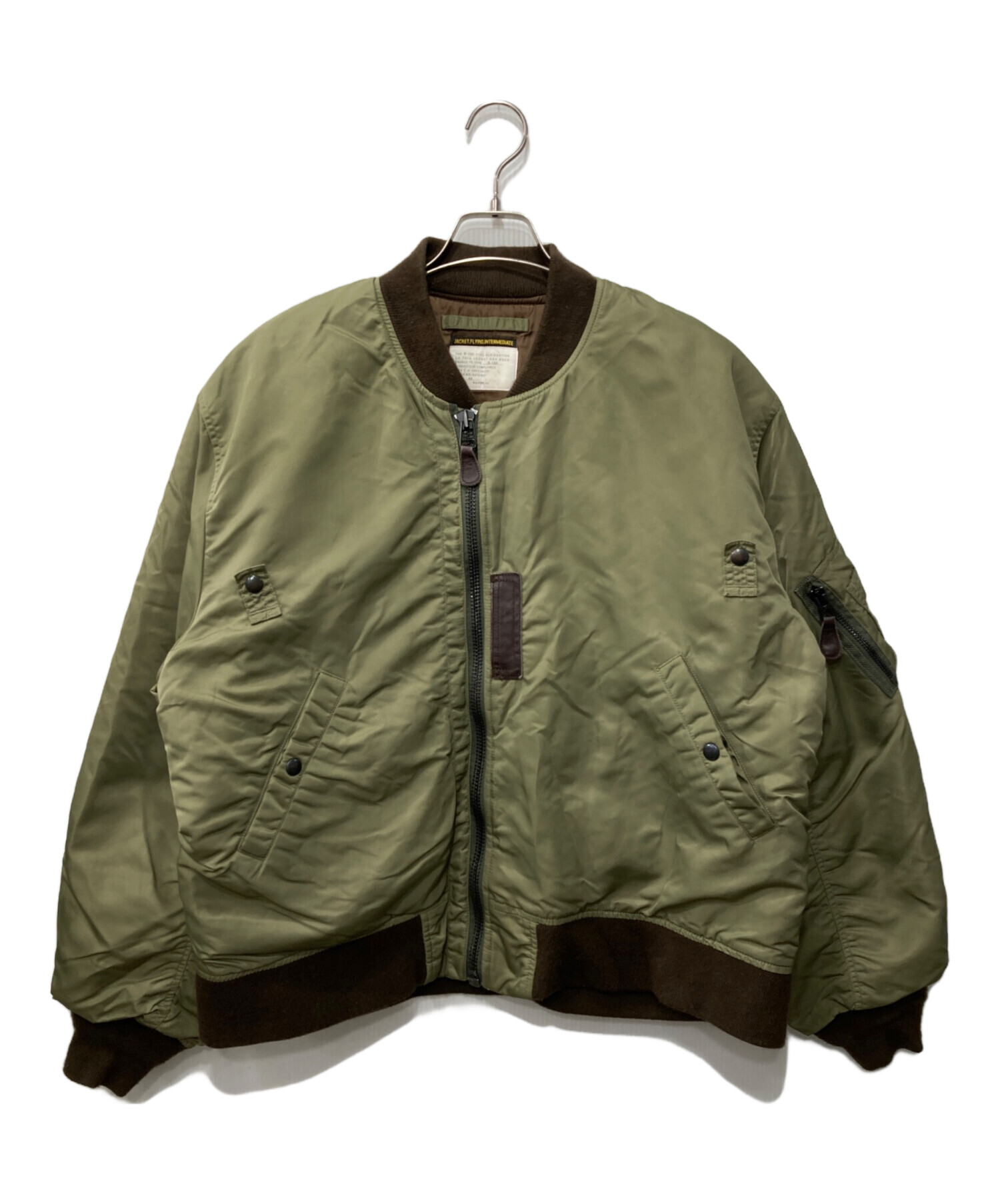 中古・古着通販】WAIPER (ワイパー) B-15Bフライトジャケット カーキ