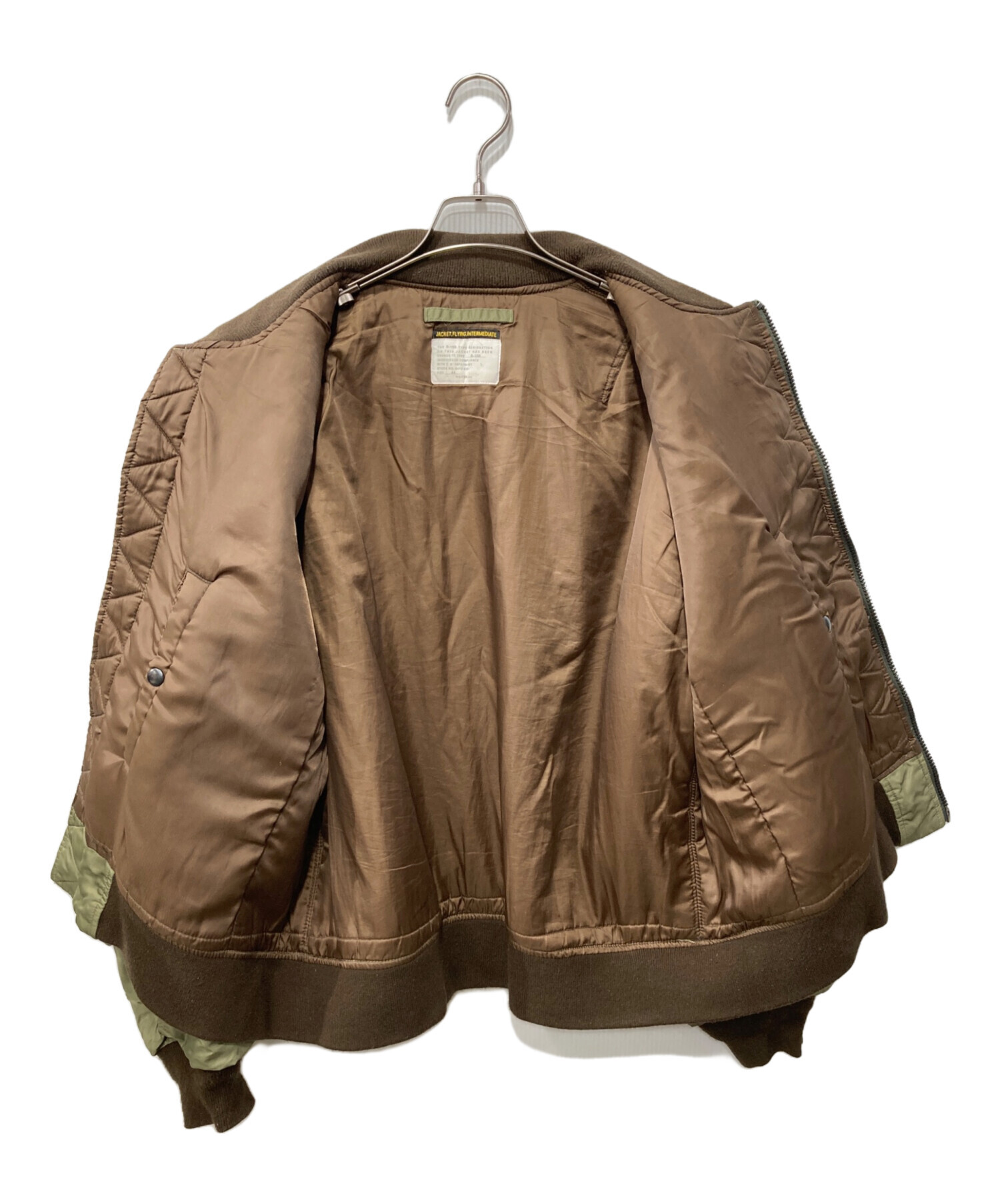 中古・古着通販】WAIPER (ワイパー) B-15Bフライトジャケット カーキ