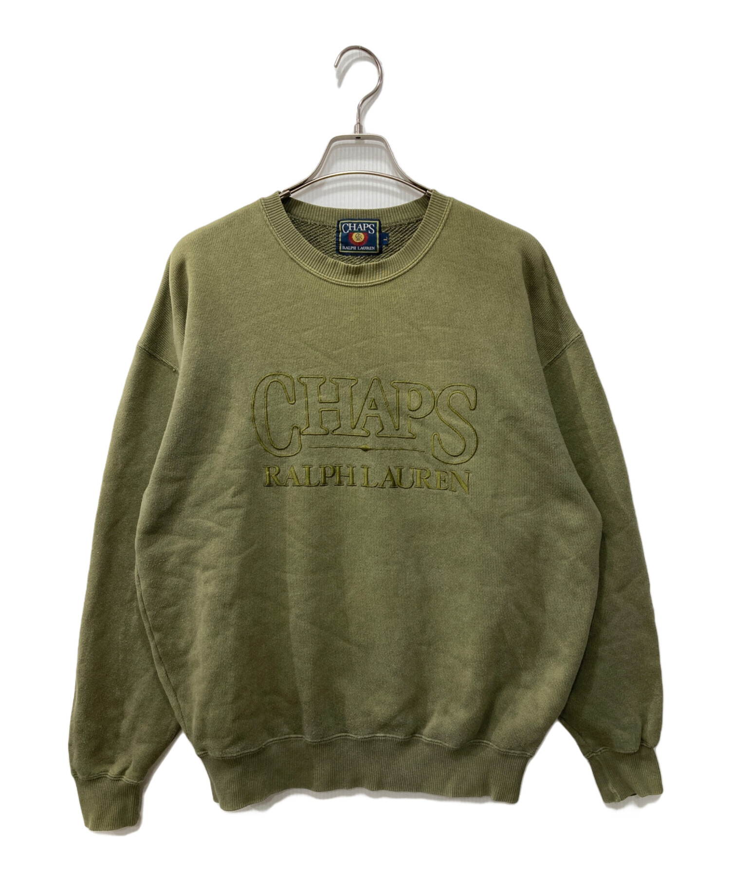 CHAPS RALPH LAUREN (チャップス ラルフローレン) スウェット カーキ 