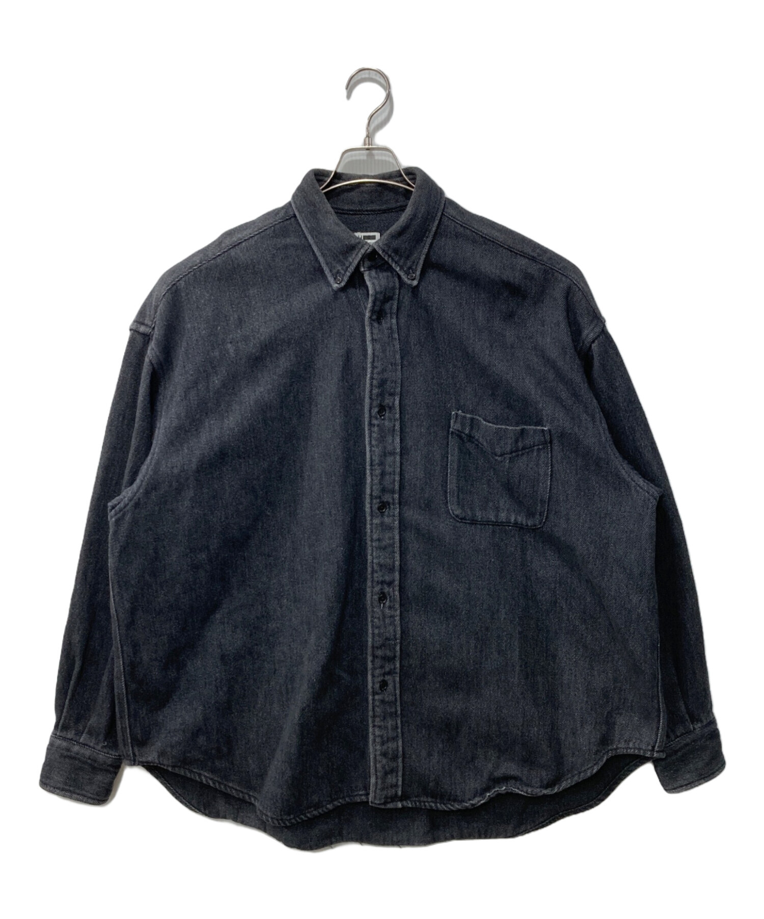 H BEAUTY&YOUTH　BLACK DENIM BD SHIRT 中古・古着通販】H BEAUTY&YOUTH (エイチ ビューティー&ユース) BLACK
