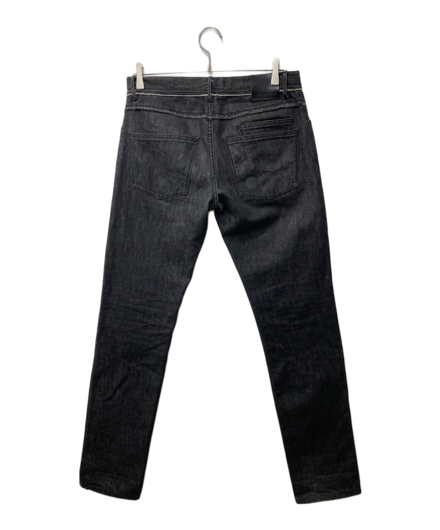 中古・古着通販】JIL SANDER (ジルサンダー) デニムパンツ ブラック 