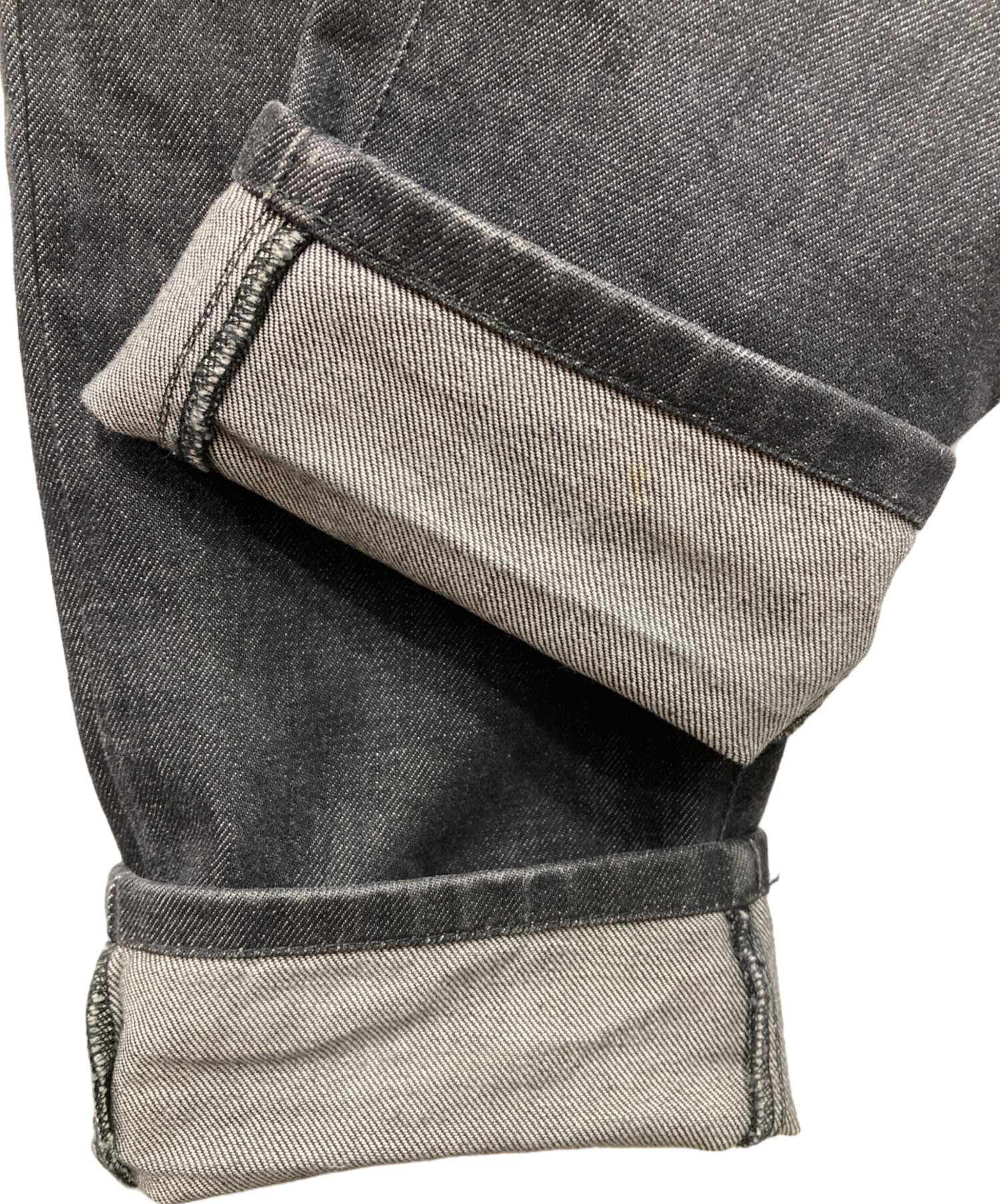 中古・古着通販】JIL SANDER (ジルサンダー) デニムパンツ ブラック