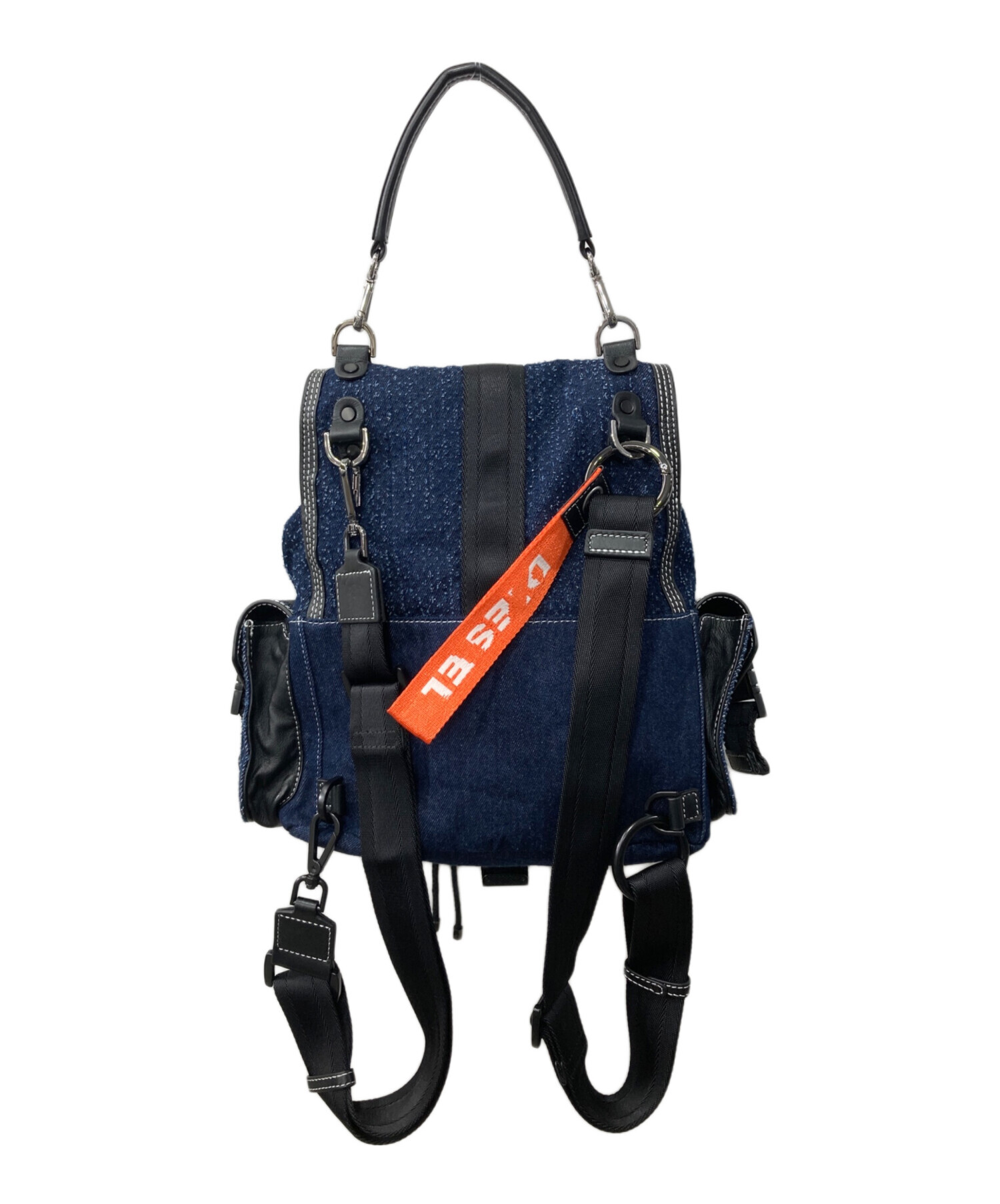 中古・古着通販】DIESEL (ディーゼル) マルチウェイデニムリュック
