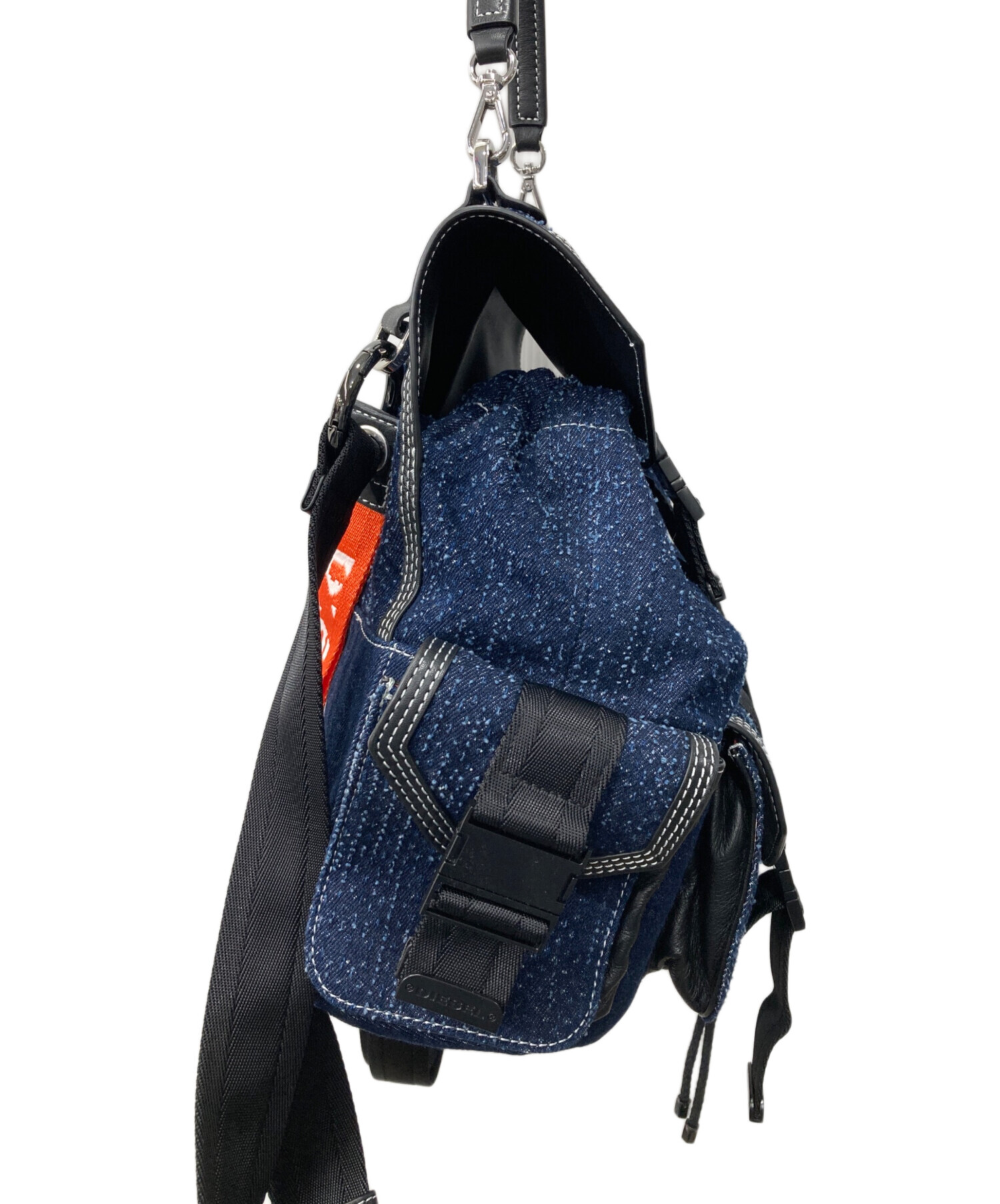 中古・古着通販】DIESEL (ディーゼル) マルチウェイデニムリュック