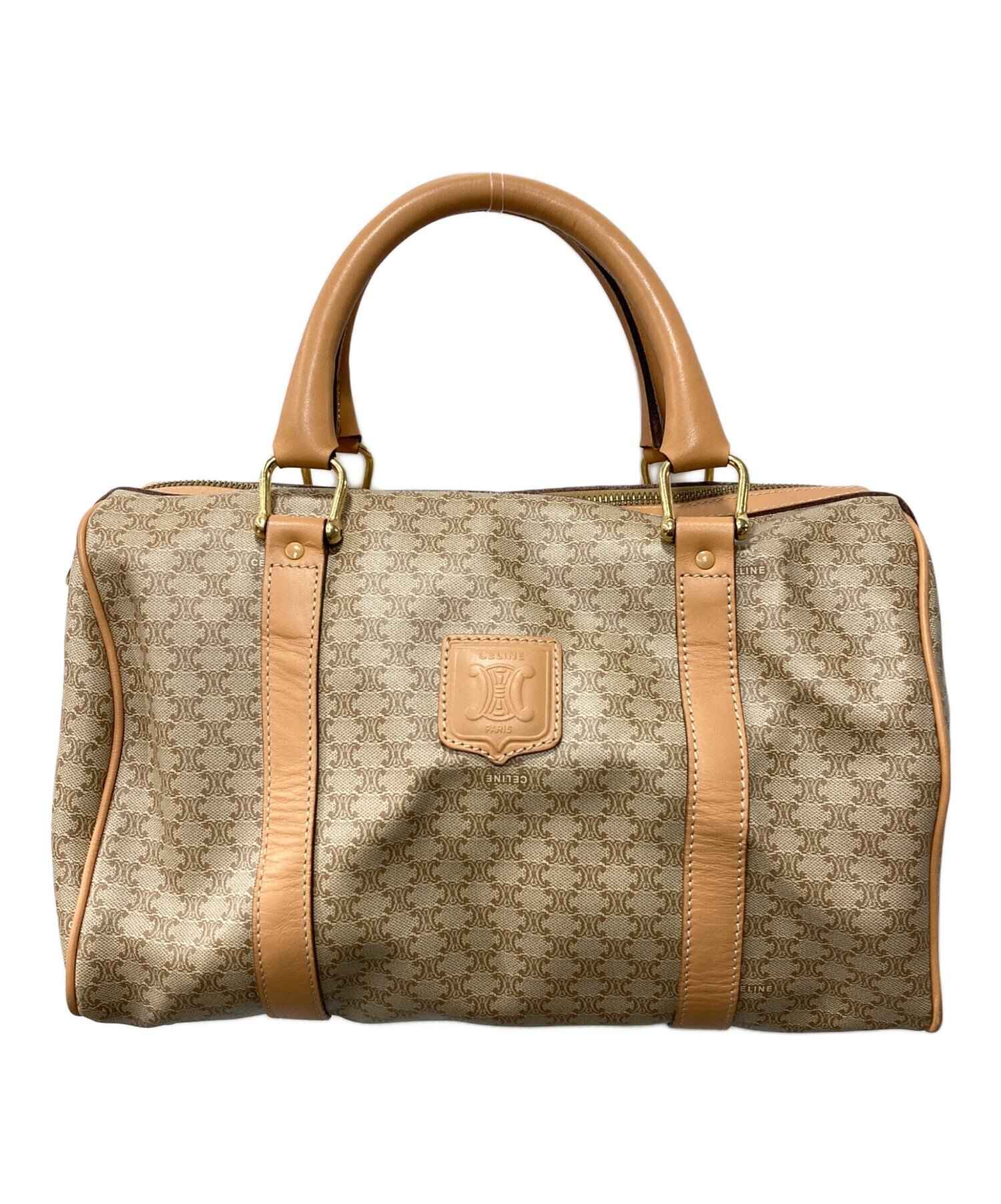 中古・古着通販】OLD CELINE (セリーヌ) マカダムミニボストンバッグ 