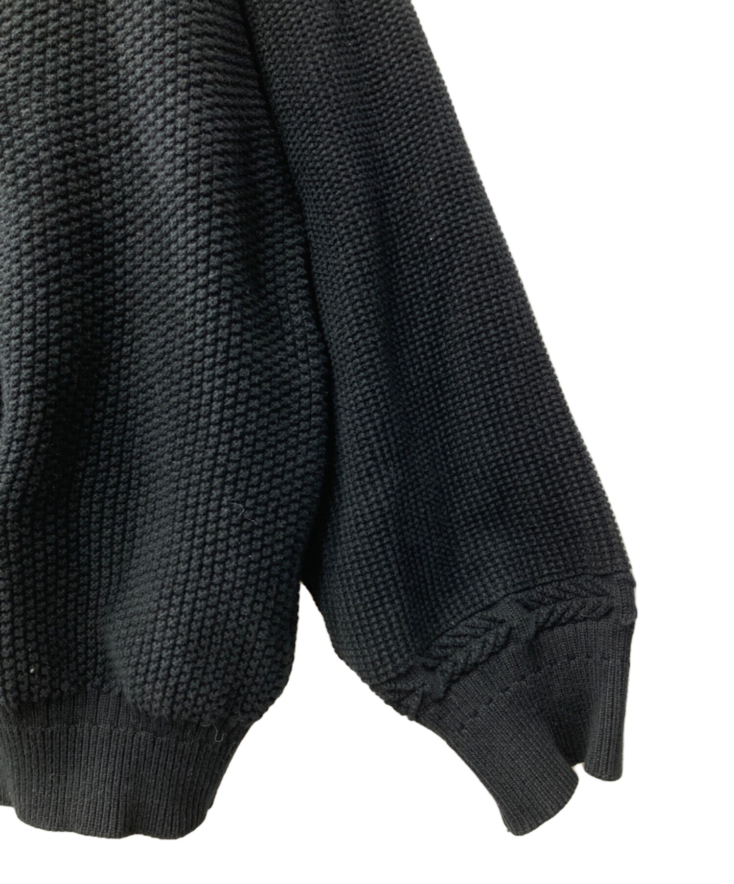 中古・古着通販】YASHIKI (ヤシキ) exclusive zip up blouson/ニット