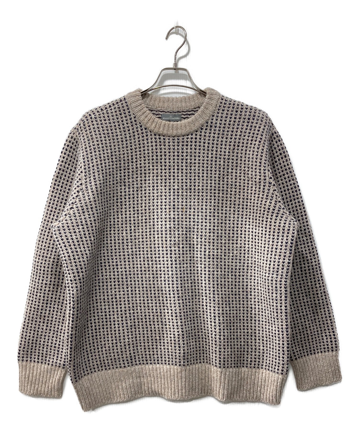 L.L.Beanエルエルビーン XL ニット バーズアイ 古着 中古・古着通販】L.L.Bean (エルエルビーン) バーズアイニット