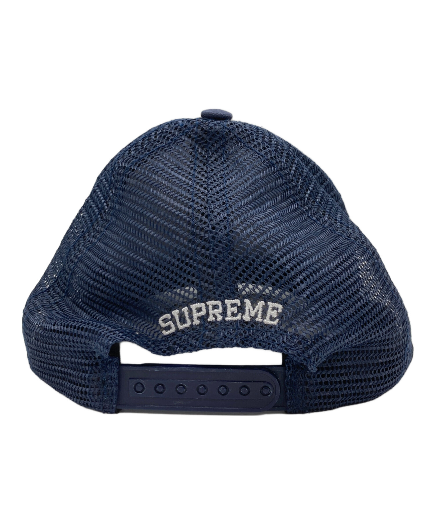 SUPREME ネイビーキャップ　古着キャップ 中古・古着通販】Supreme (シュプリーム) キャップ ネイビー｜ブランド