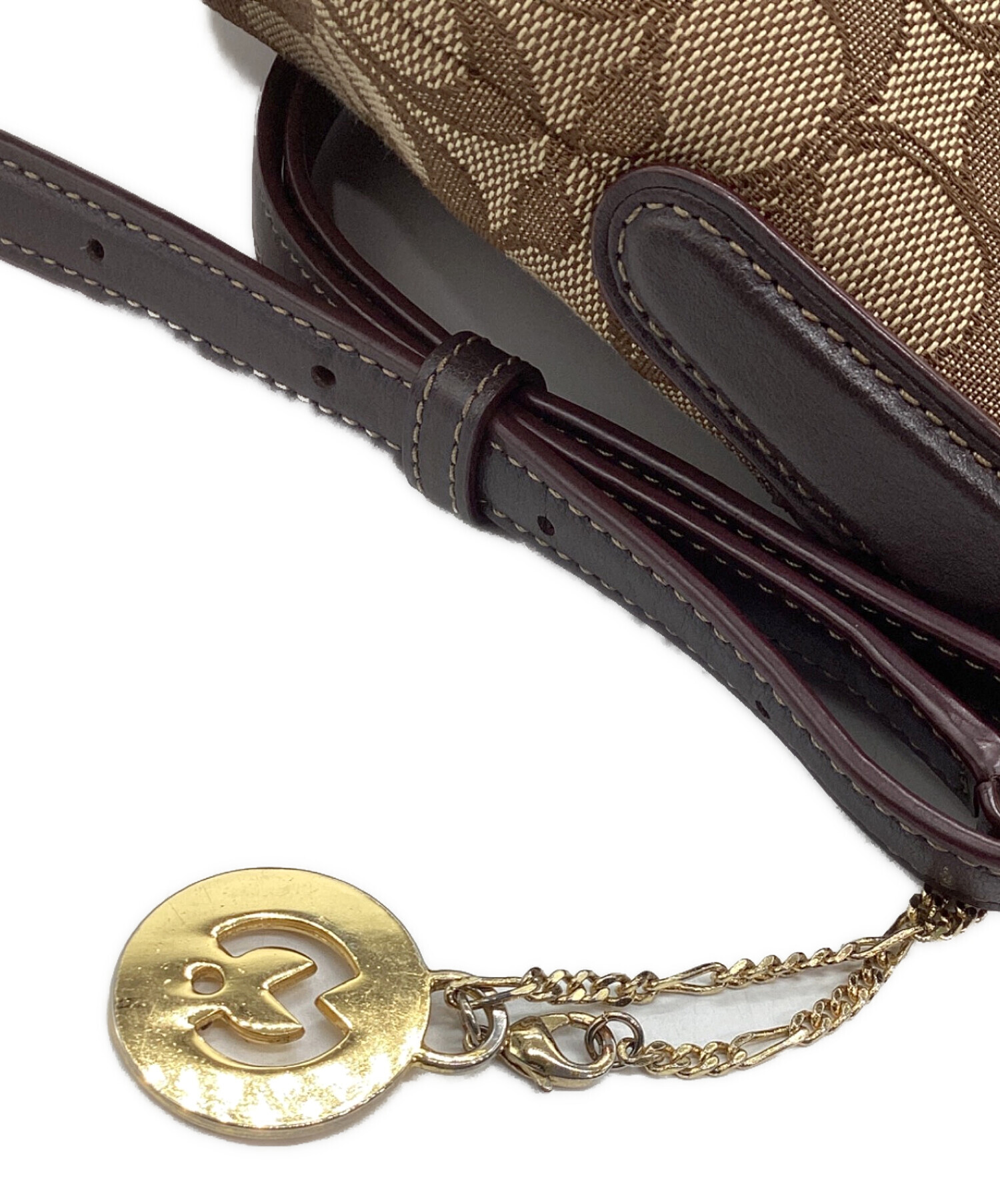 コーチ★ショルダーバッグ 中古・古着通販】COACH (コーチ) ショルダーバッグ ブラウン｜ブランド