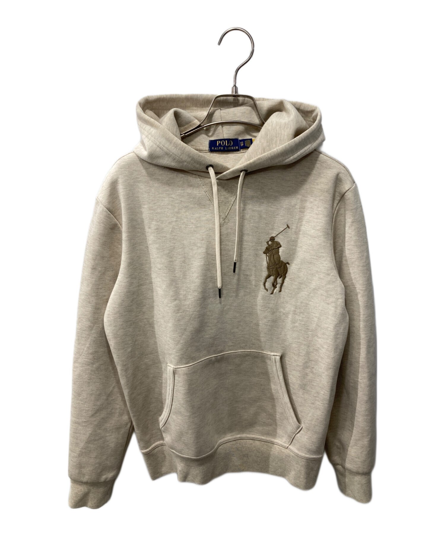 【美品】Polo Ralph Lauren 高級パーカー 現行 刺繍ロゴ 古着L Polo Ralph Lauren ロゴ パーカー | ブルー | FARFETCH JP