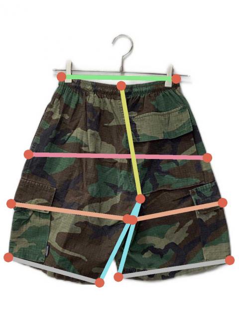オールドステューシー stussy つば裏 緑 グリーン レア 紫 赤 中古・古着通販】OLD stussy (オールドステューシー) ハーフパンツ