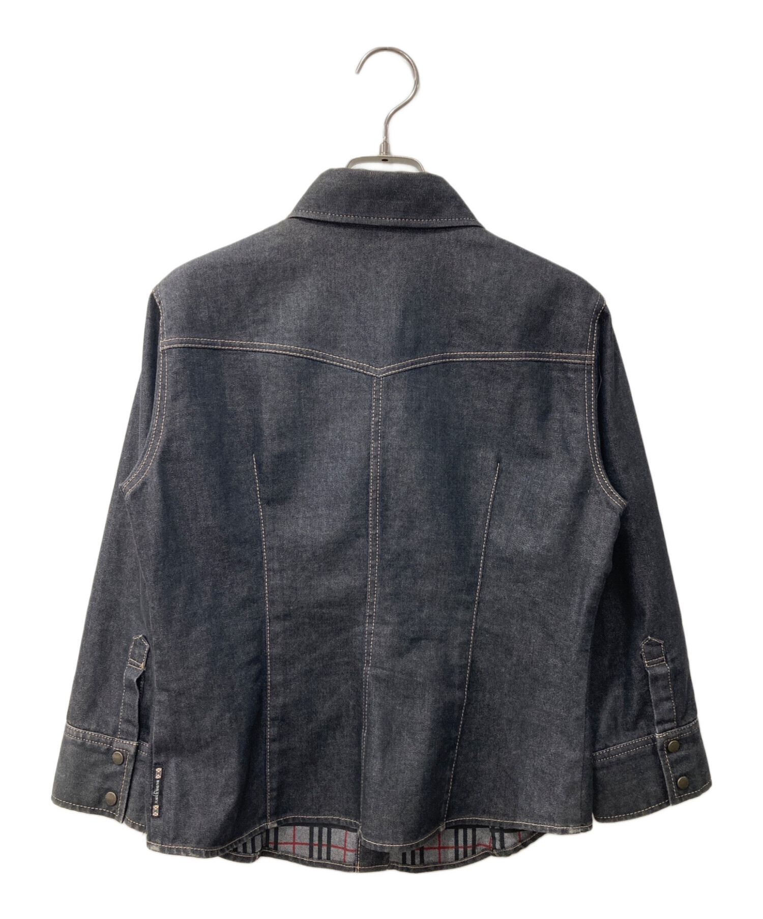 BURBERRYLONDON バーバリーロンドン レディース42 デニムシャツ BURBERRY LONDON バーバリーロンドンデニムシャツセットアップ 【公式