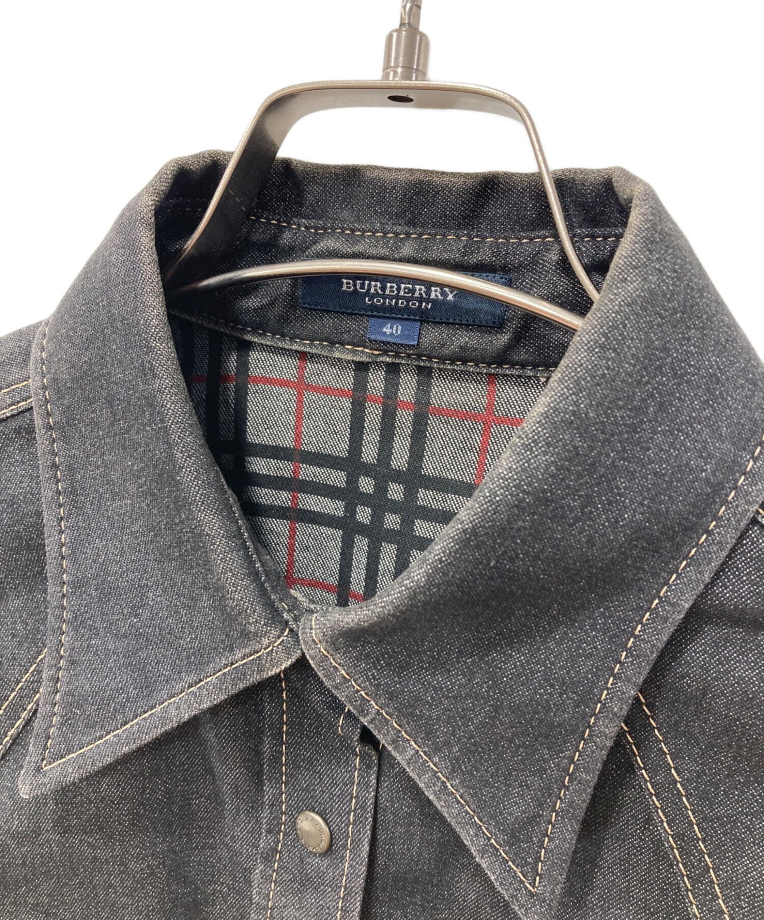 BURBERRY LONDON バーバリーロンドンデニムシャツセットアップ 【公式